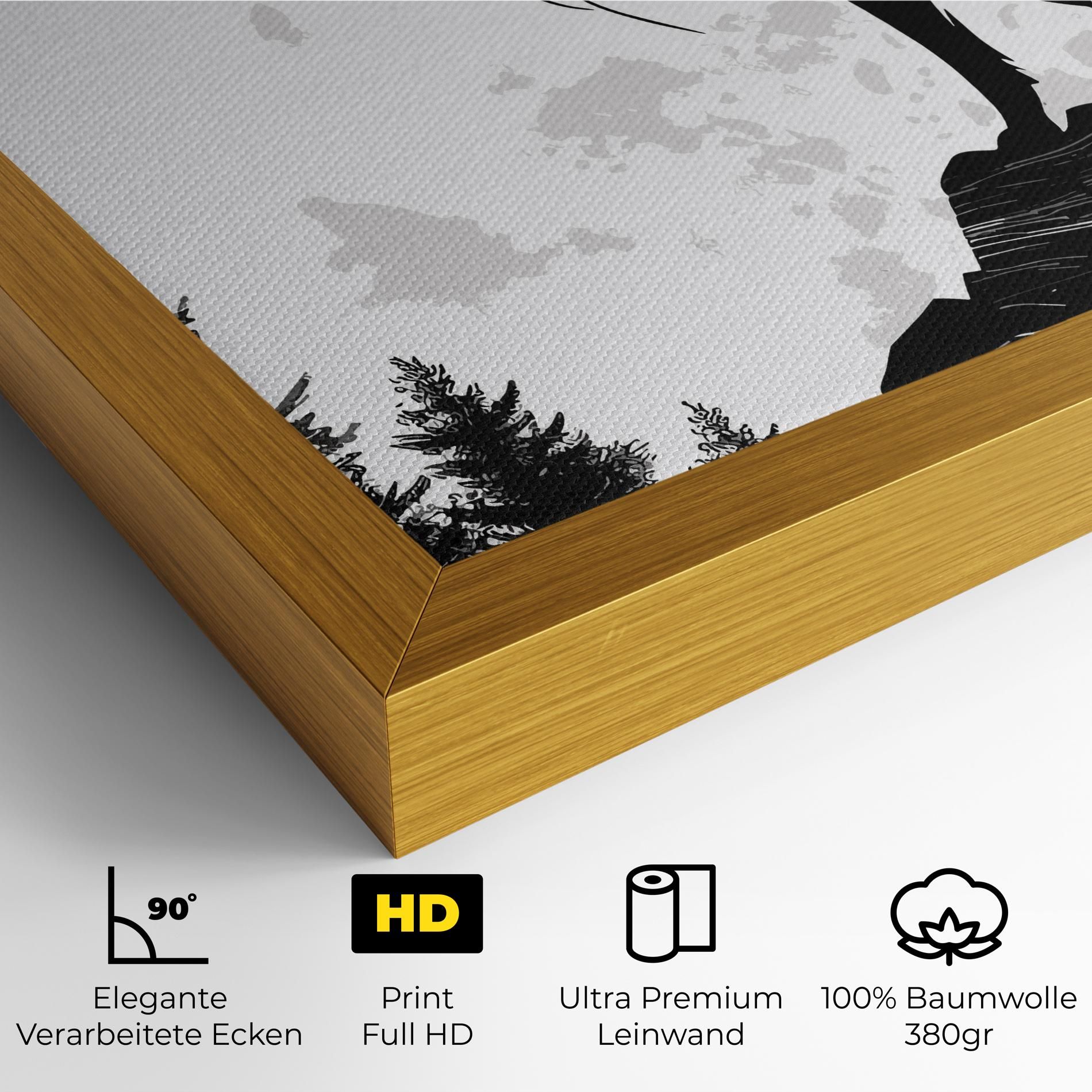 Grey Moon Wolf mockup 4