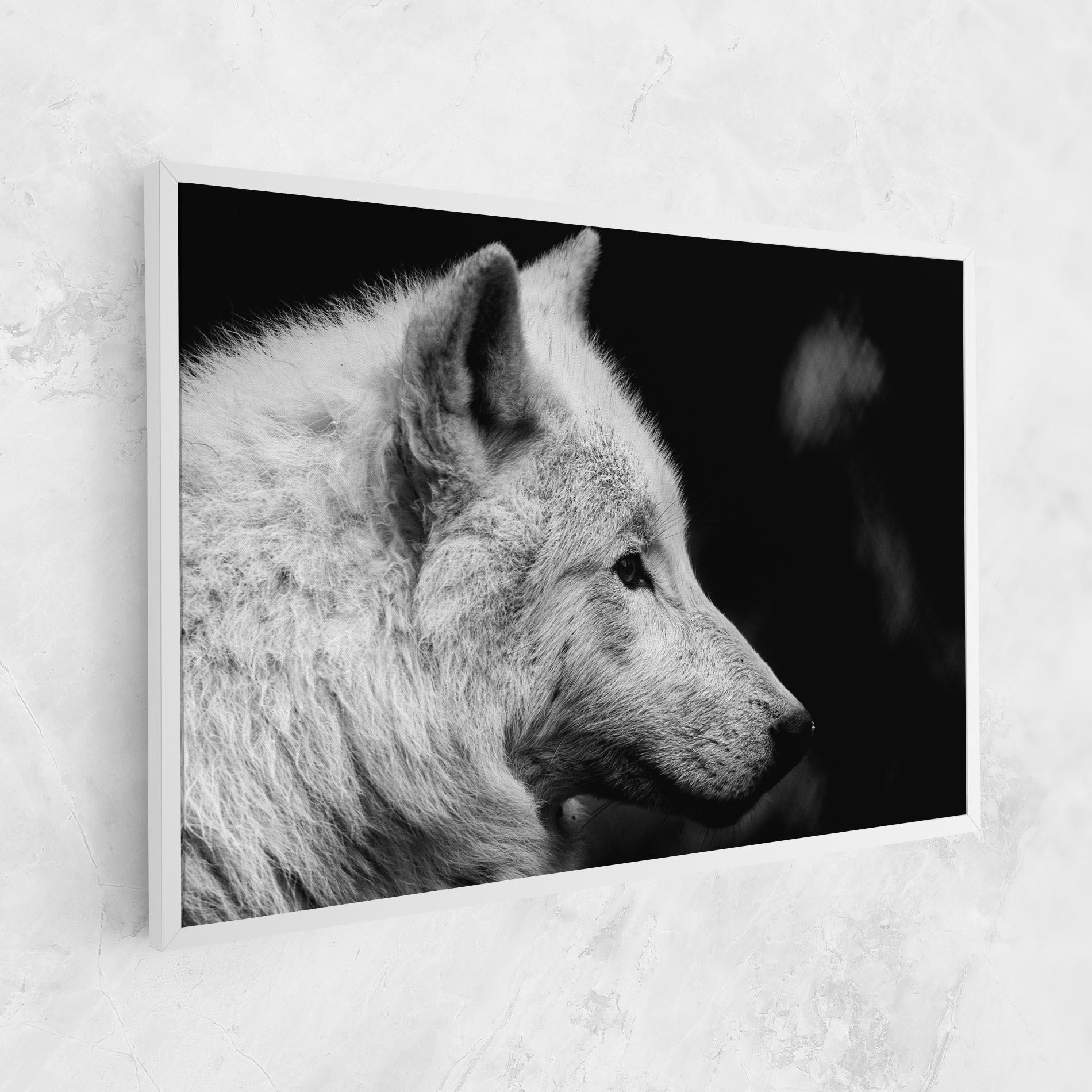 Leinwandbild Grey Wolf mockup 1