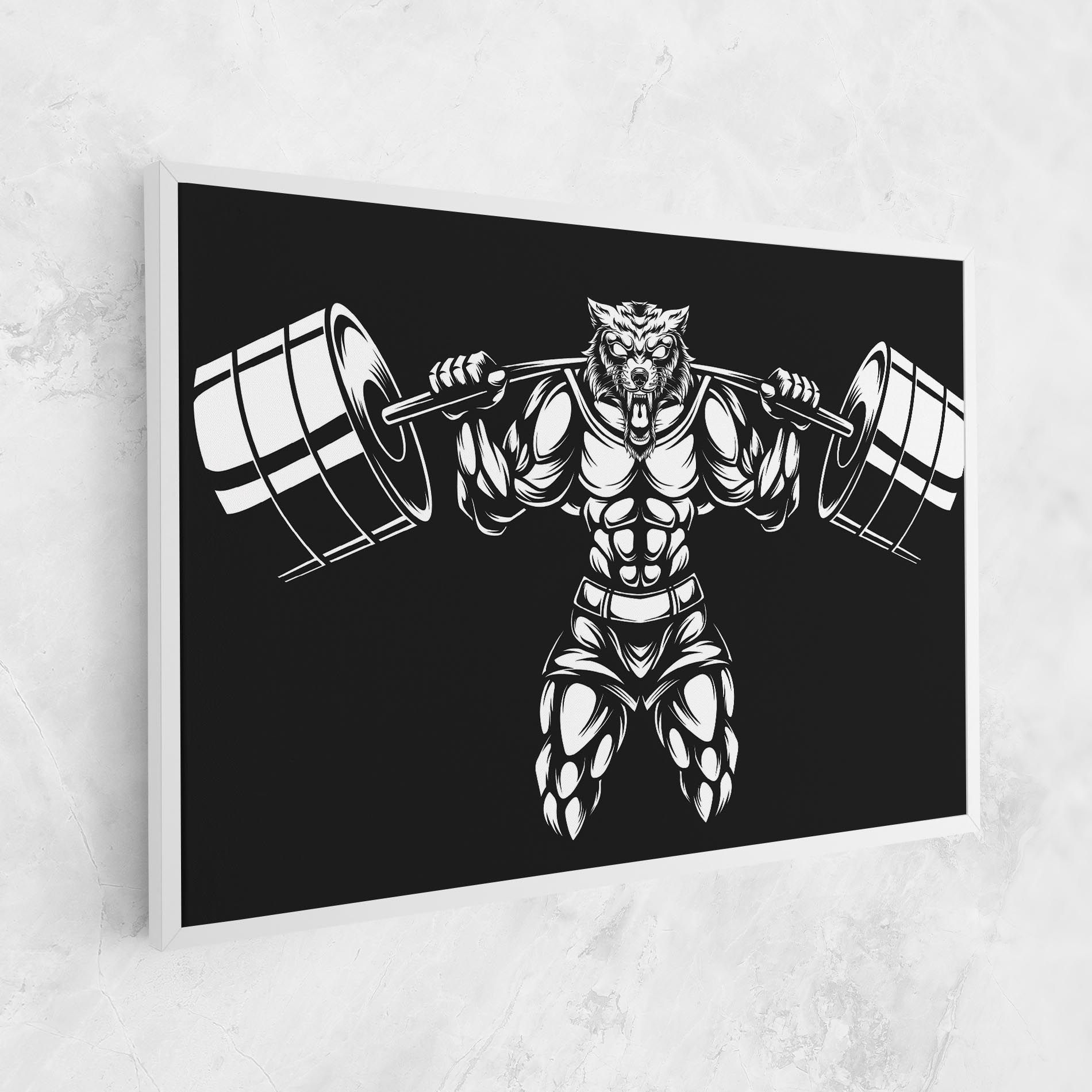 Work Out Wolf mockup 1