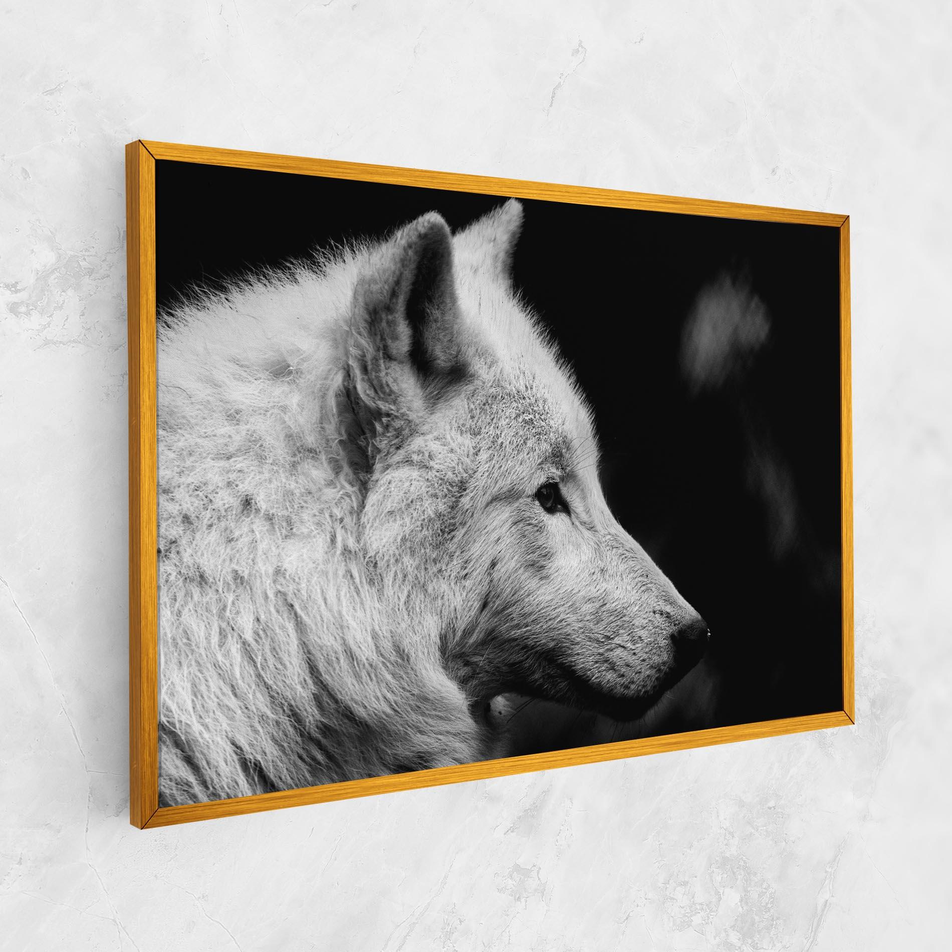 Leinwandbild Grey Wolf mockup 1
