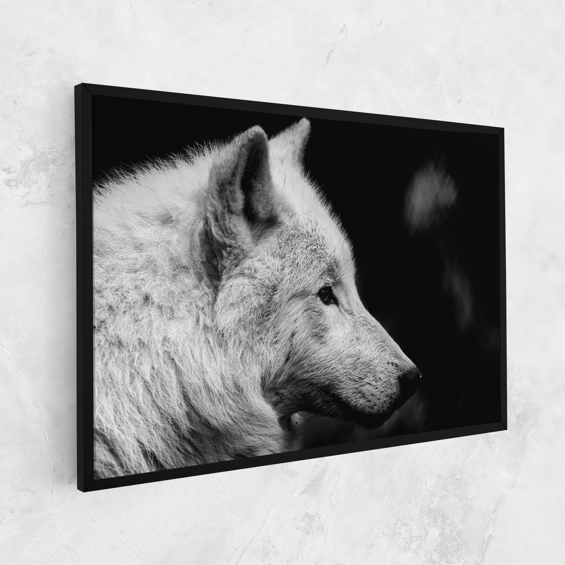 Leinwandbild Grey Wolf mockup 1