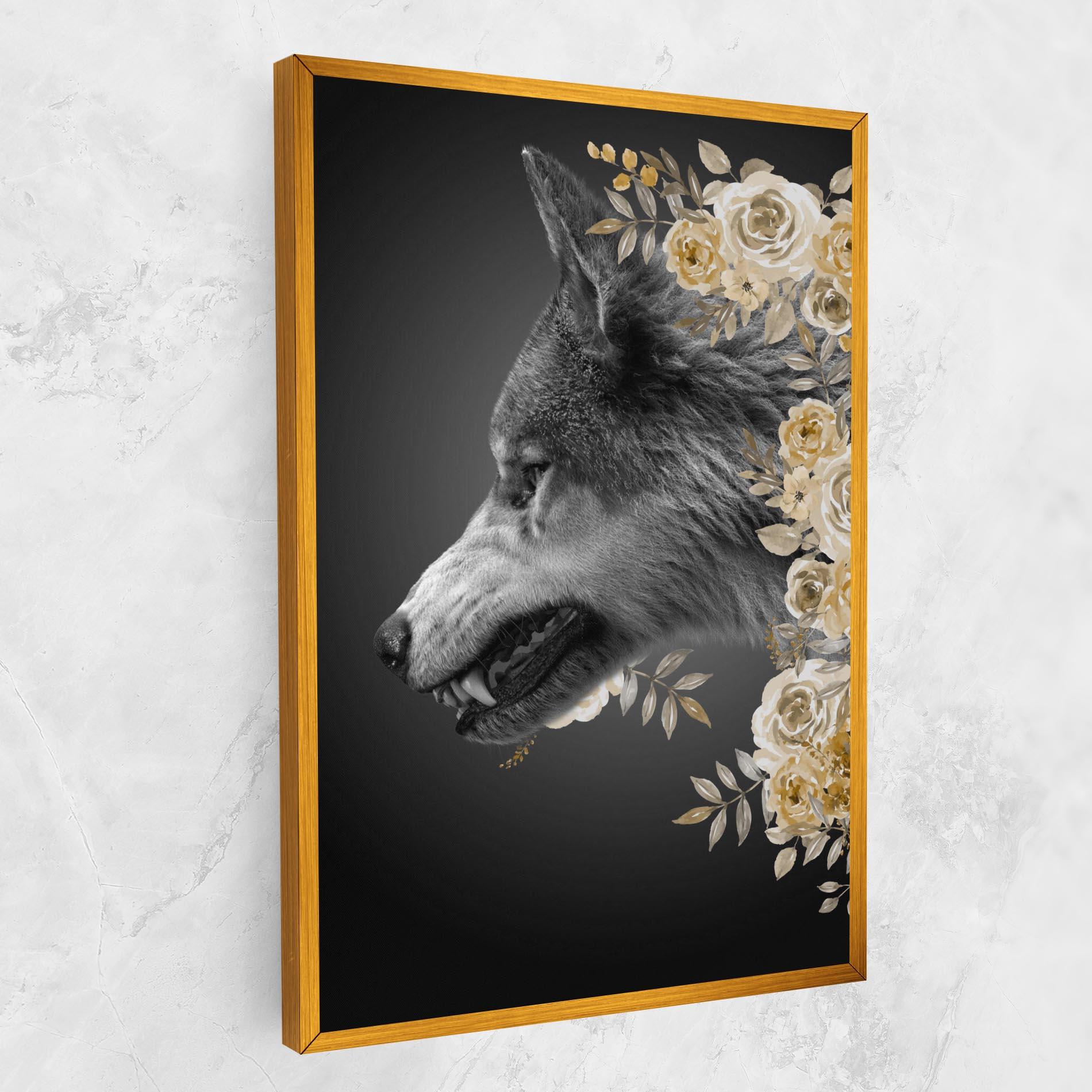 Leinwandbild The Wolf In You mockup 1