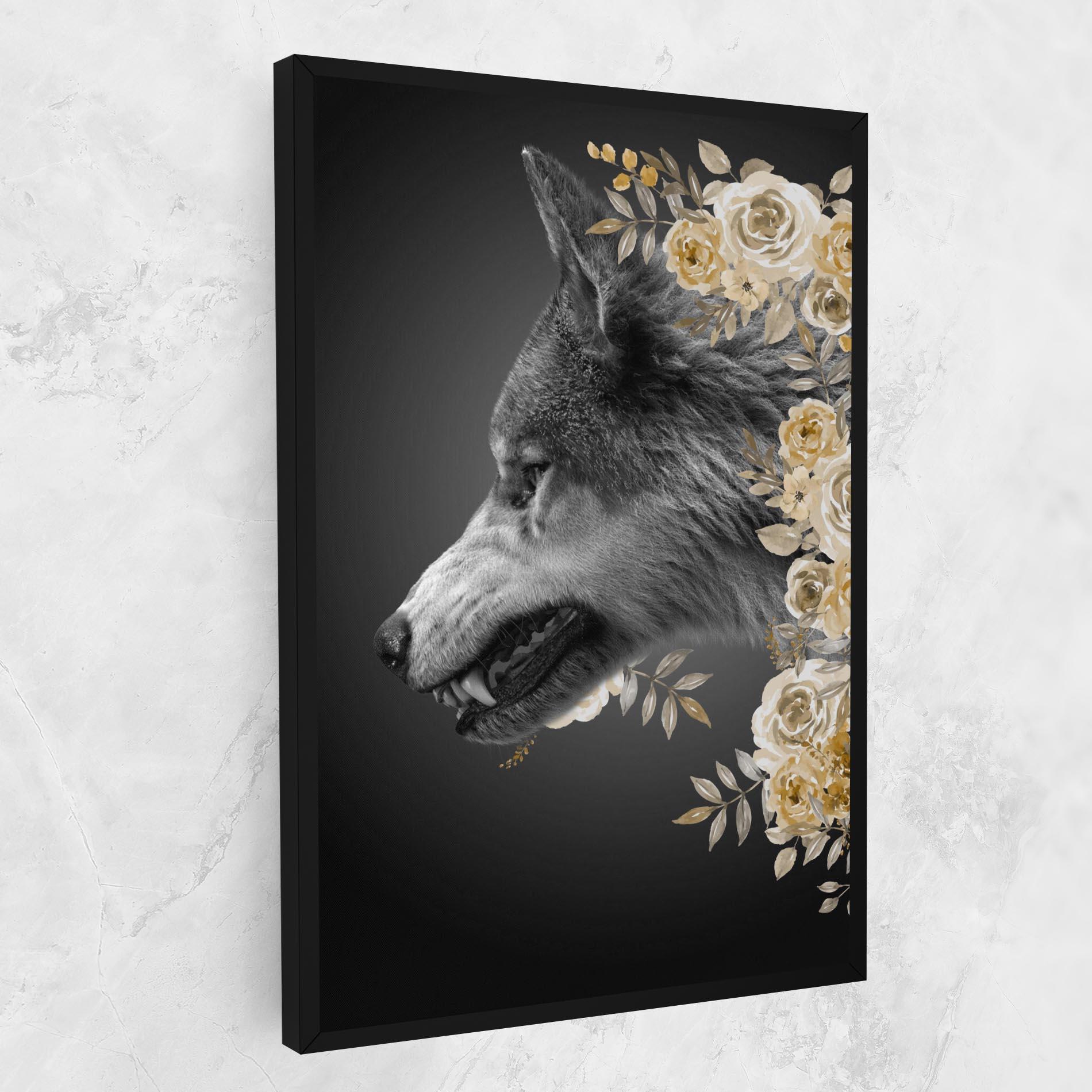 Leinwandbild The Wolf In You mockup 1