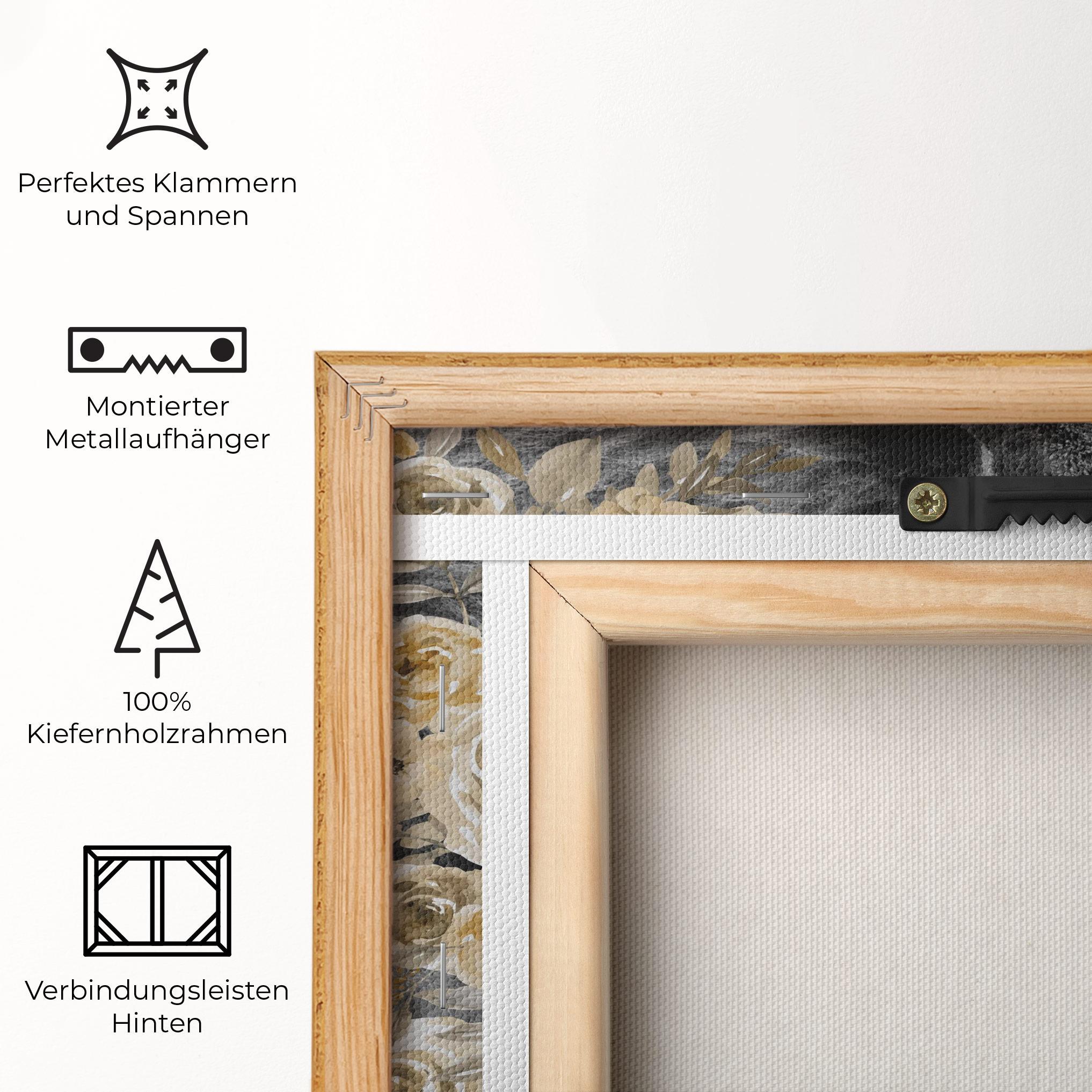 Leinwandbild The Wolf In You mockup 5