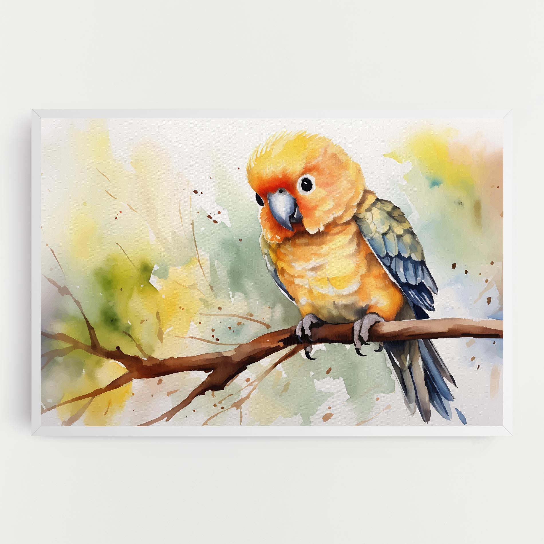 Cute Baby Parrot mockup 0