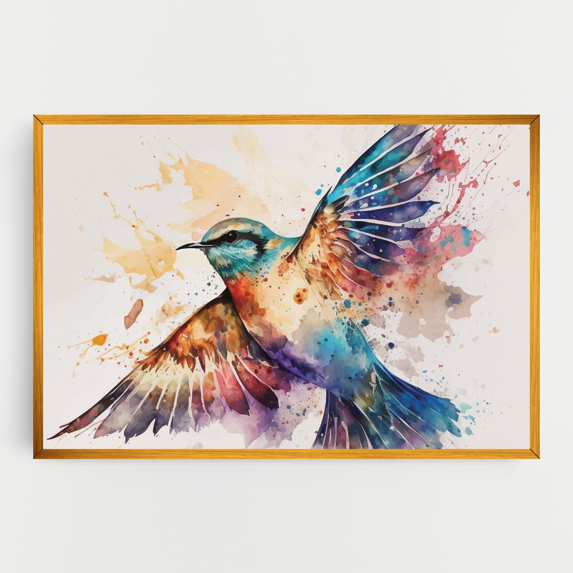 Painted Wings Bird mockup 0