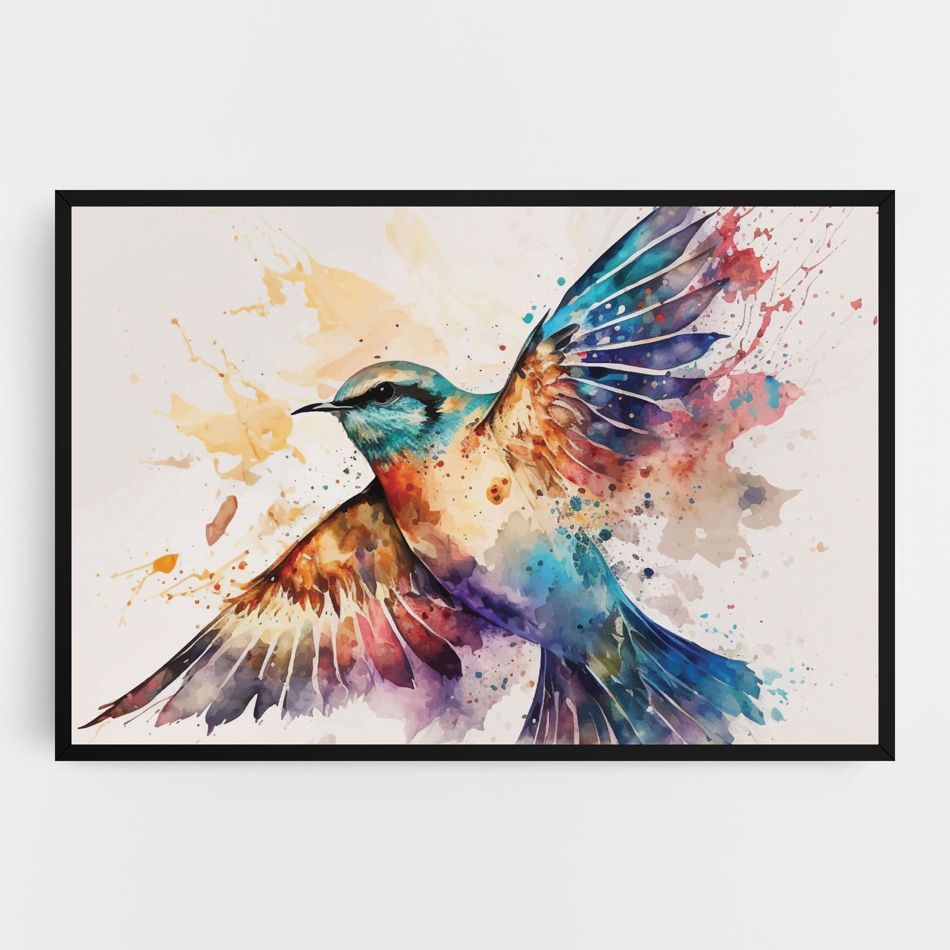 Painted Wings Bird mockup 0