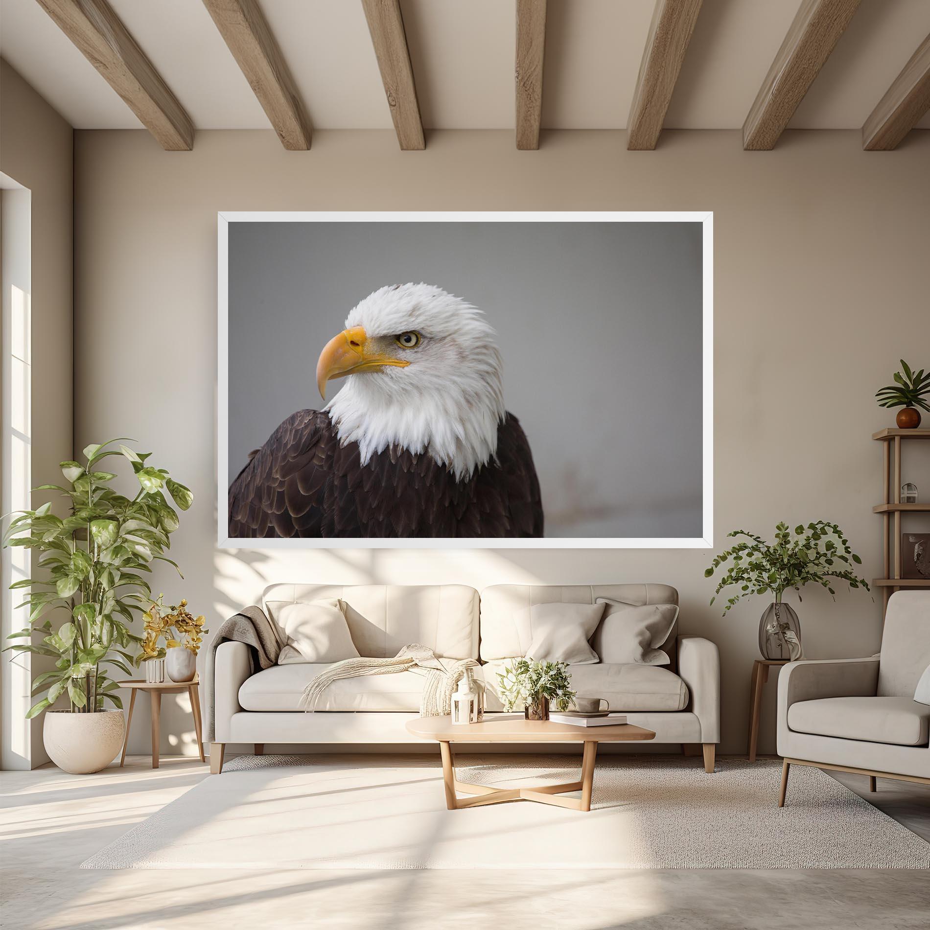 Leinwandbild Beautiful Eagle mockup 6