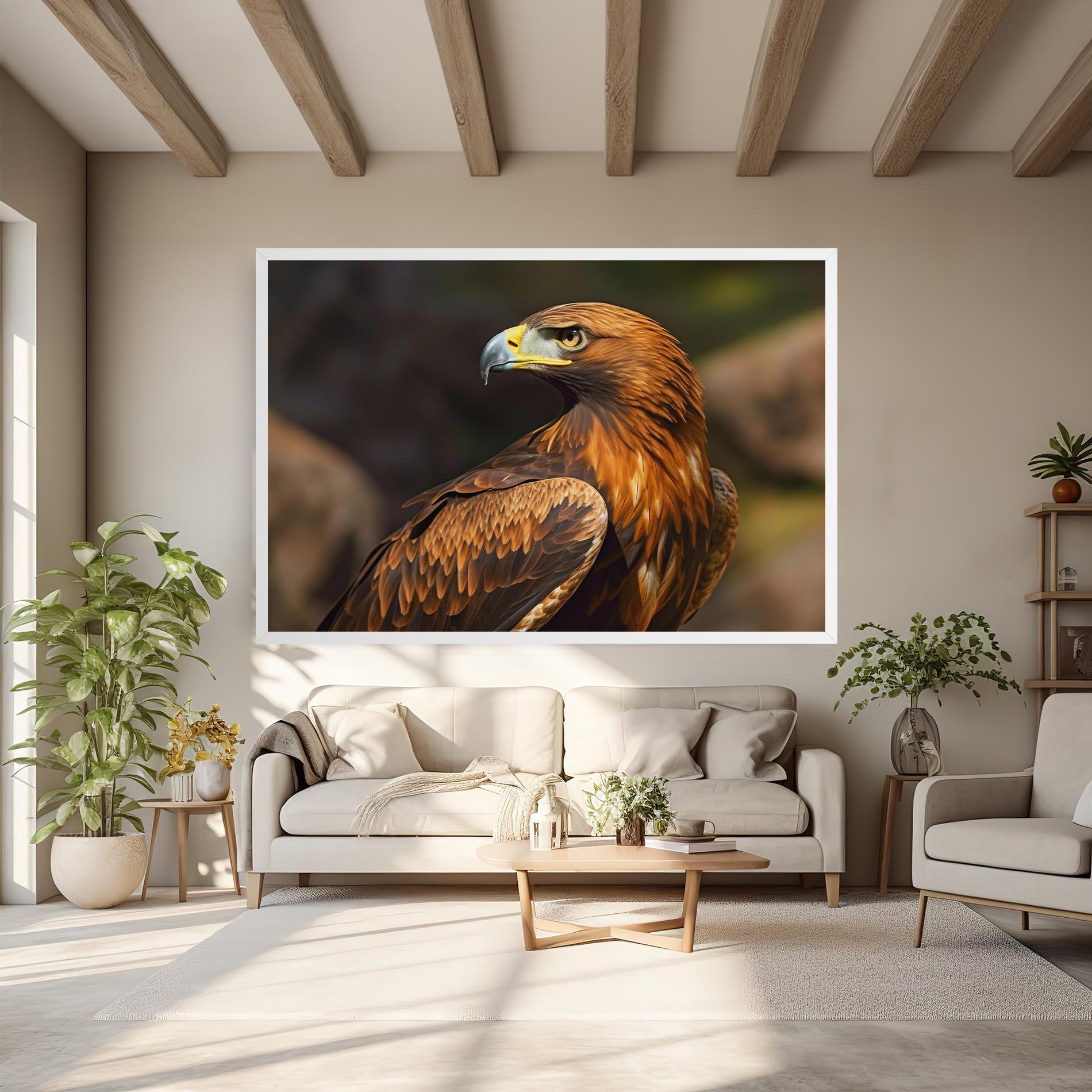 Leinwandbild Brown Eagle mockup 6