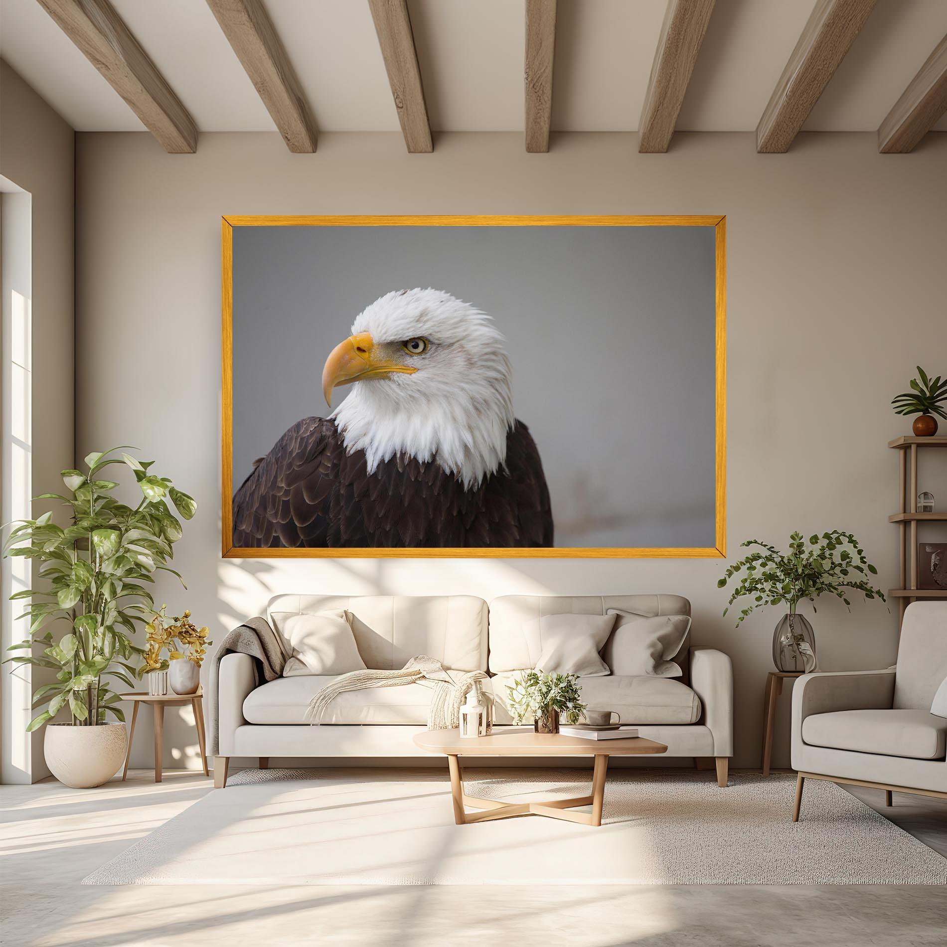 Leinwandbild Beautiful Eagle mockup 6