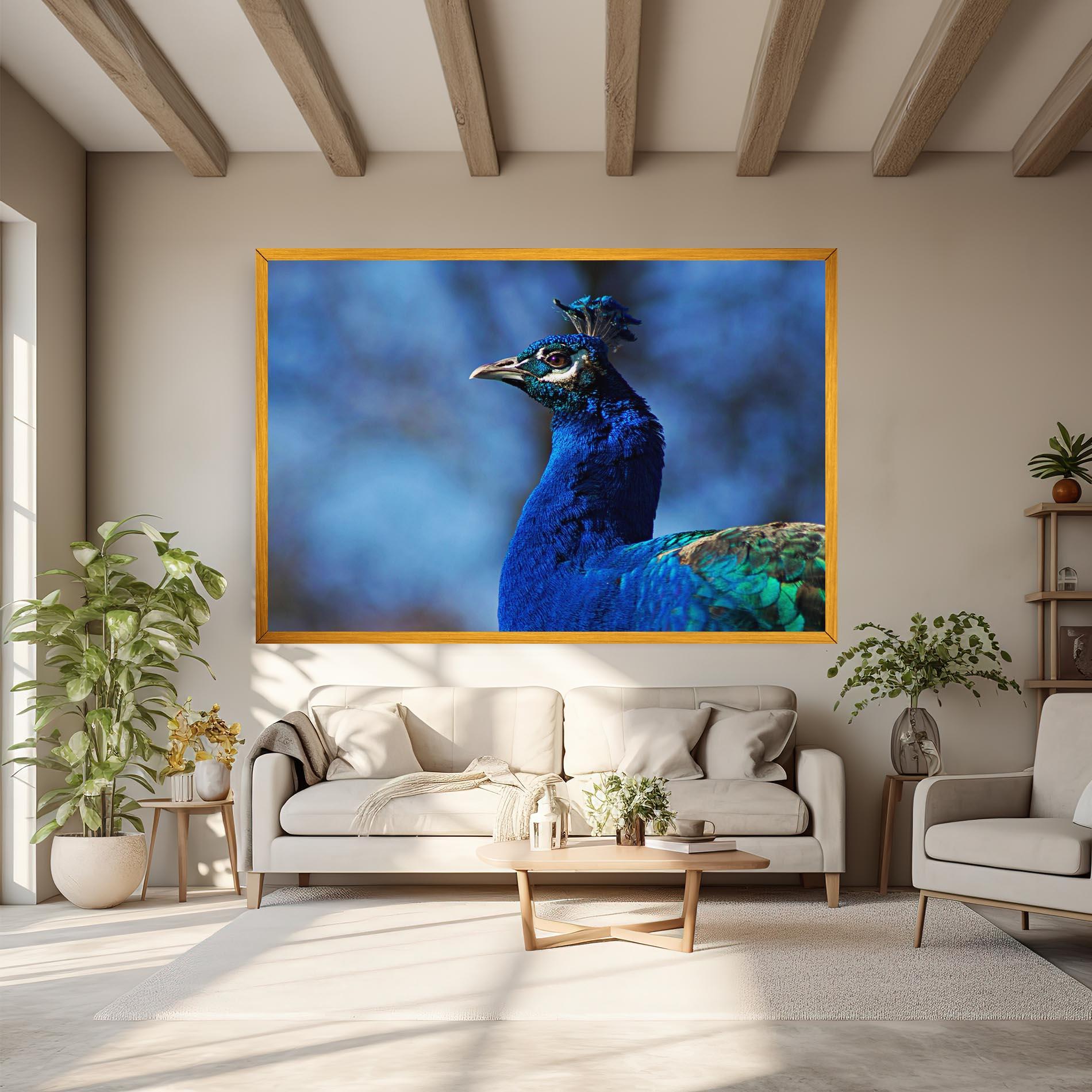 Leinwandbild Blue Bird mockup 6