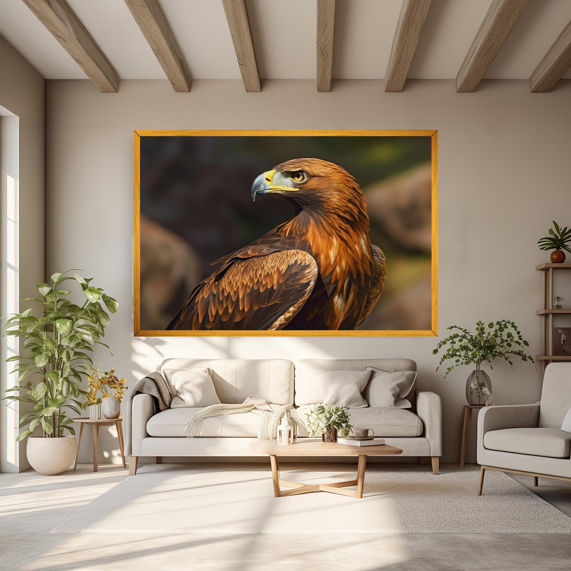Leinwandbild Brown Eagle mockup 6