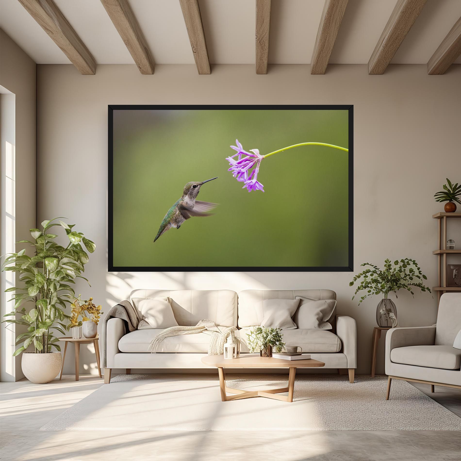 Cute Hummingbird mockup 6