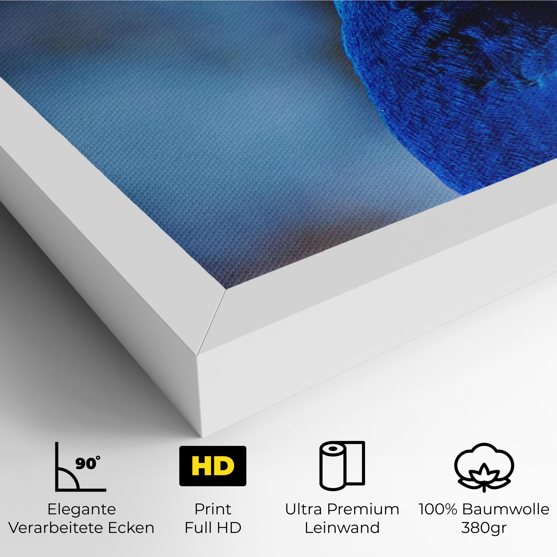 Leinwandbild Blue Bird mockup 4