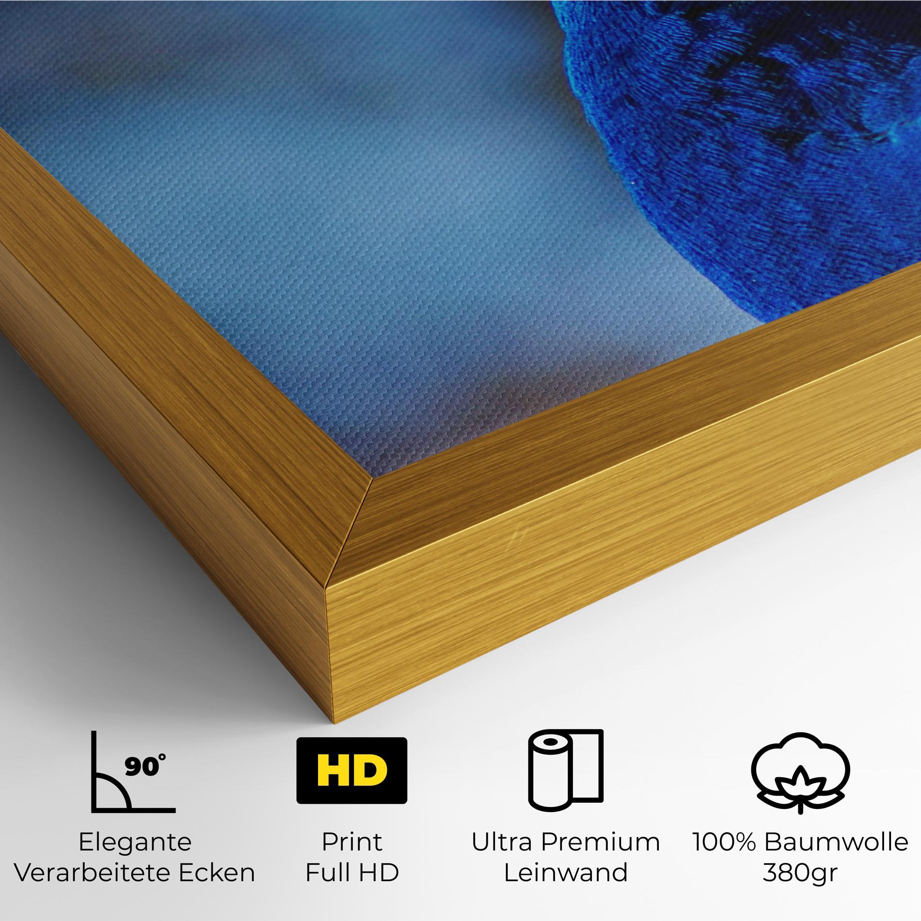 Leinwandbild Blue Bird mockup 4