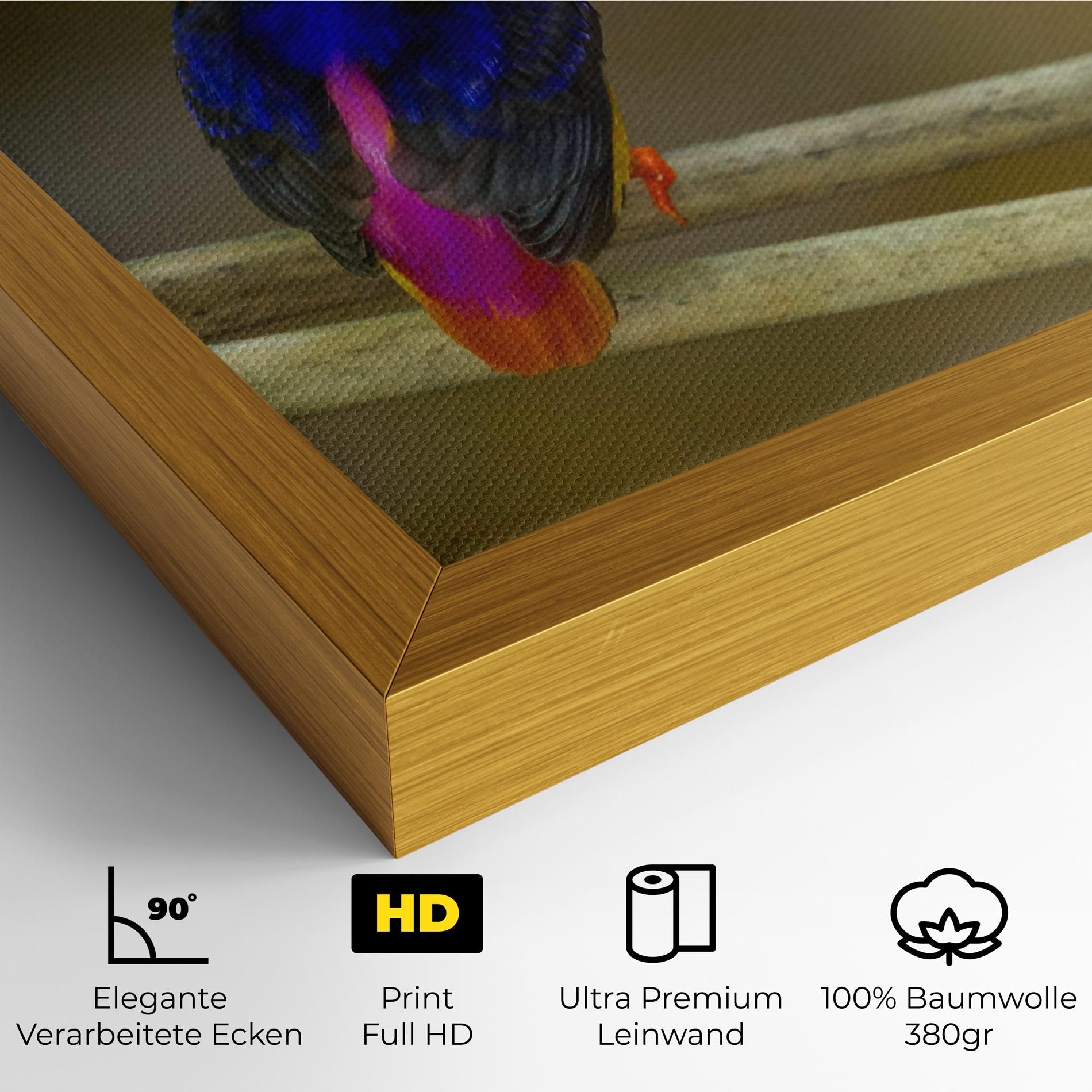 Colorful Bird mockup 4