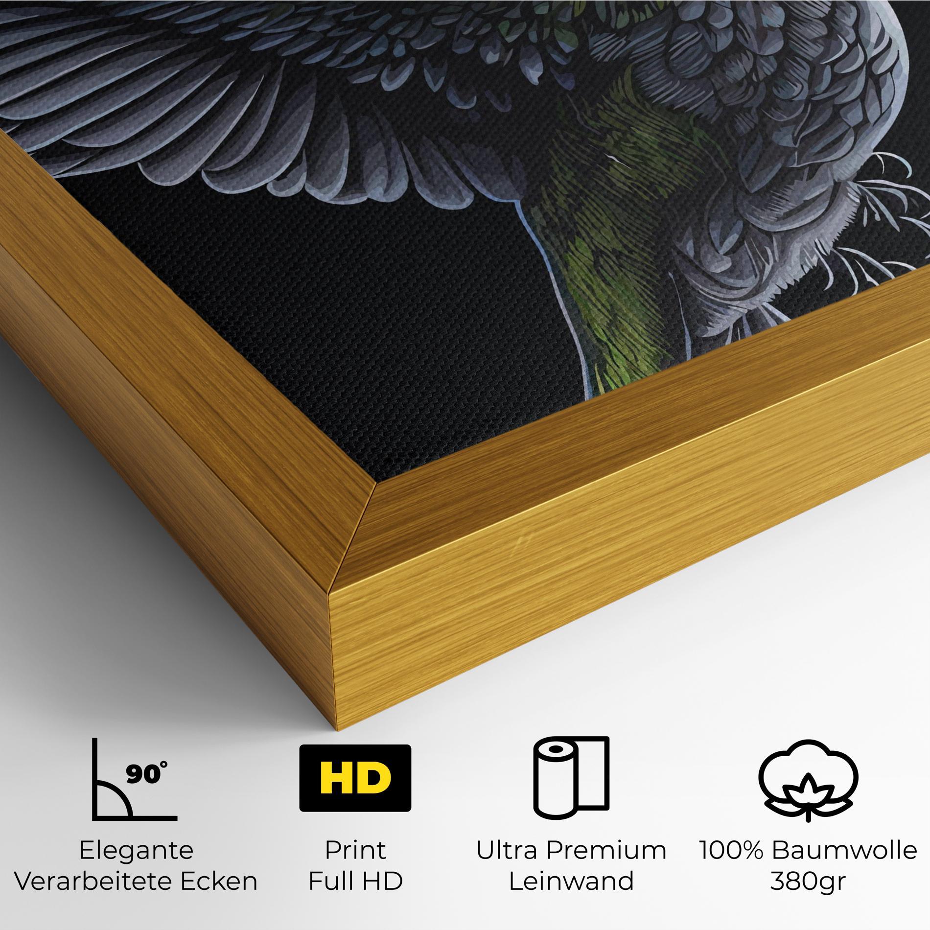 Leinwandbild Hummingbird mockup 4