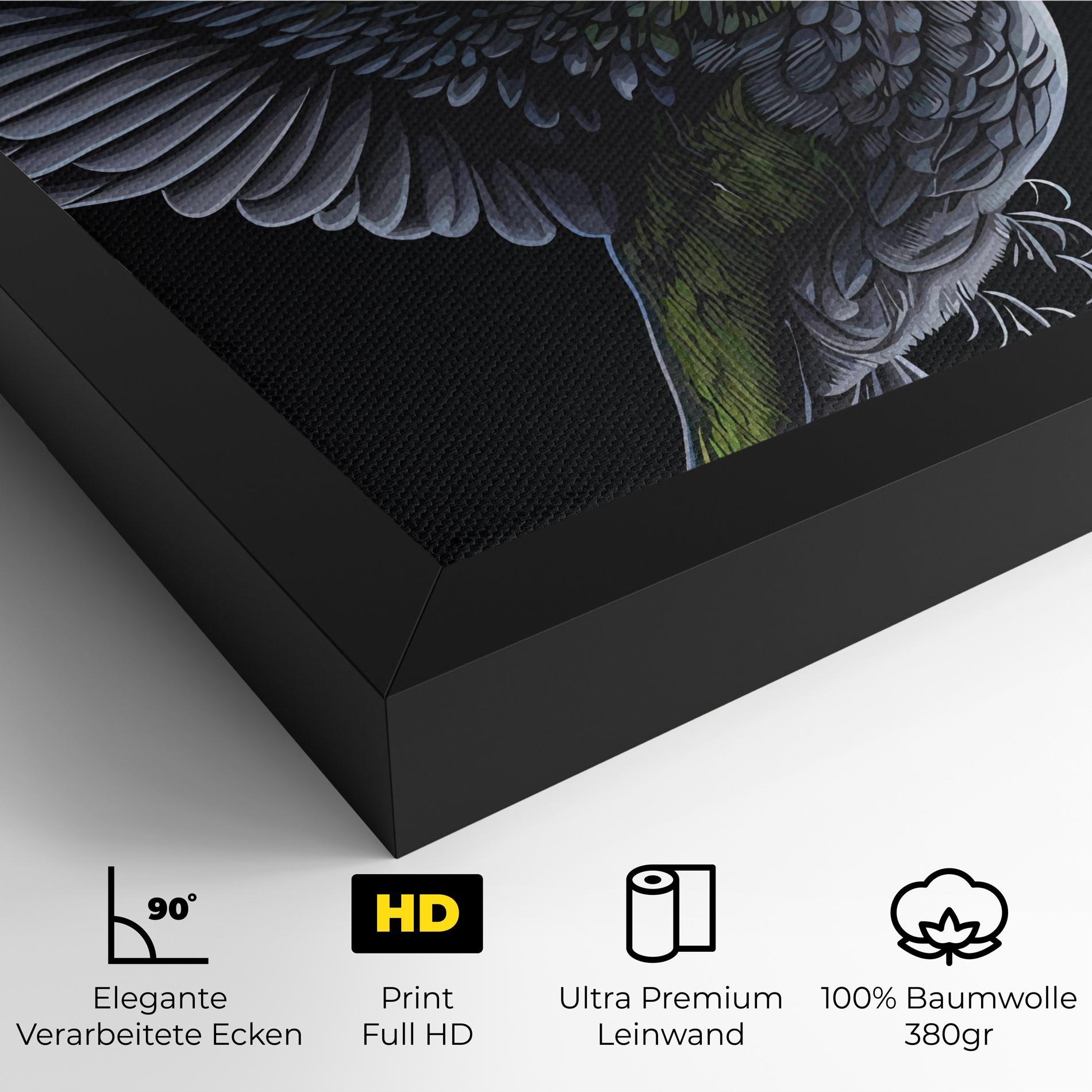 Leinwandbild Hummingbird mockup 4