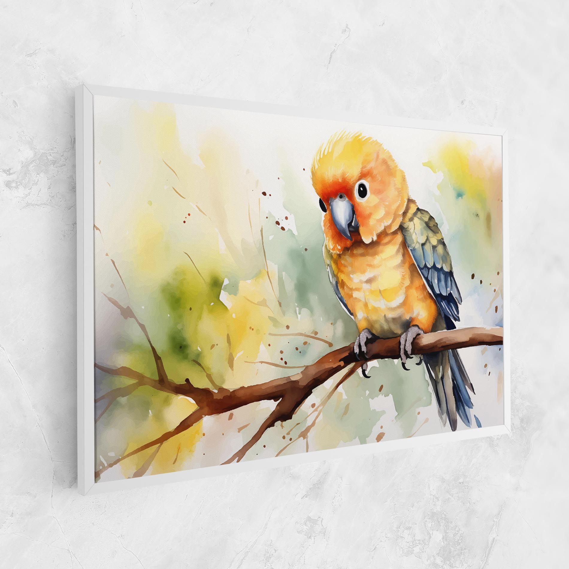 Cute Baby Parrot mockup 1