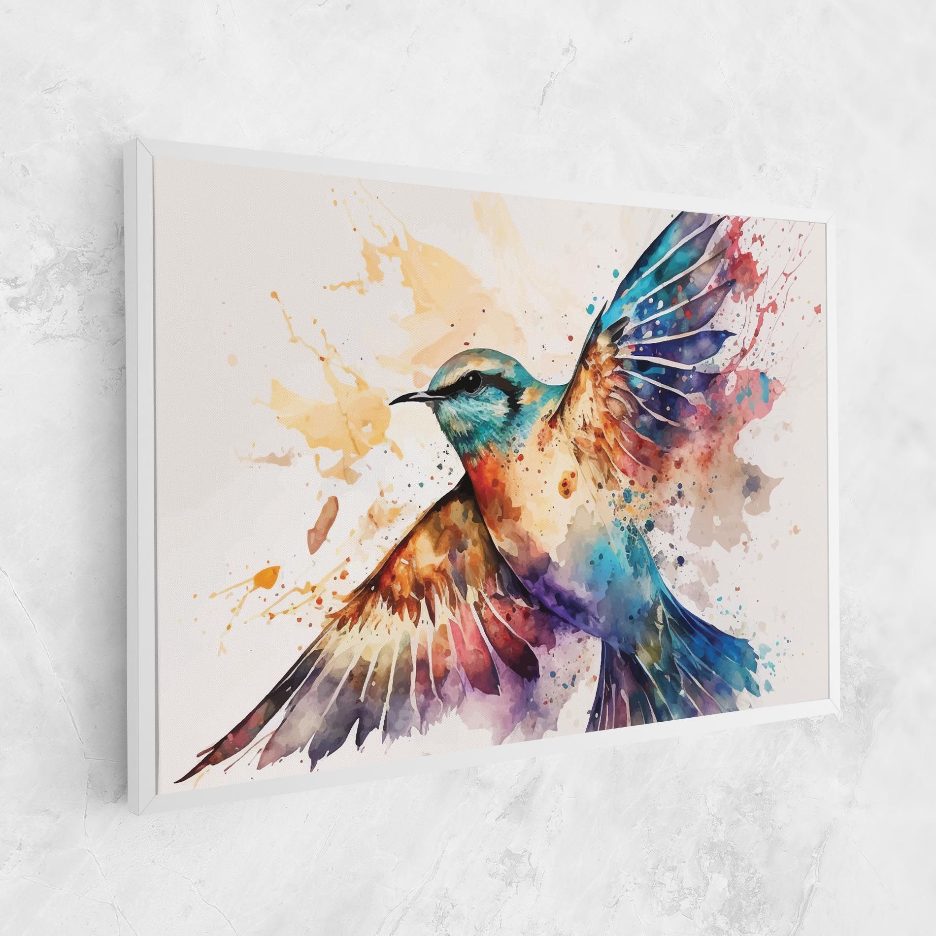 Painted Wings Bird mockup 1