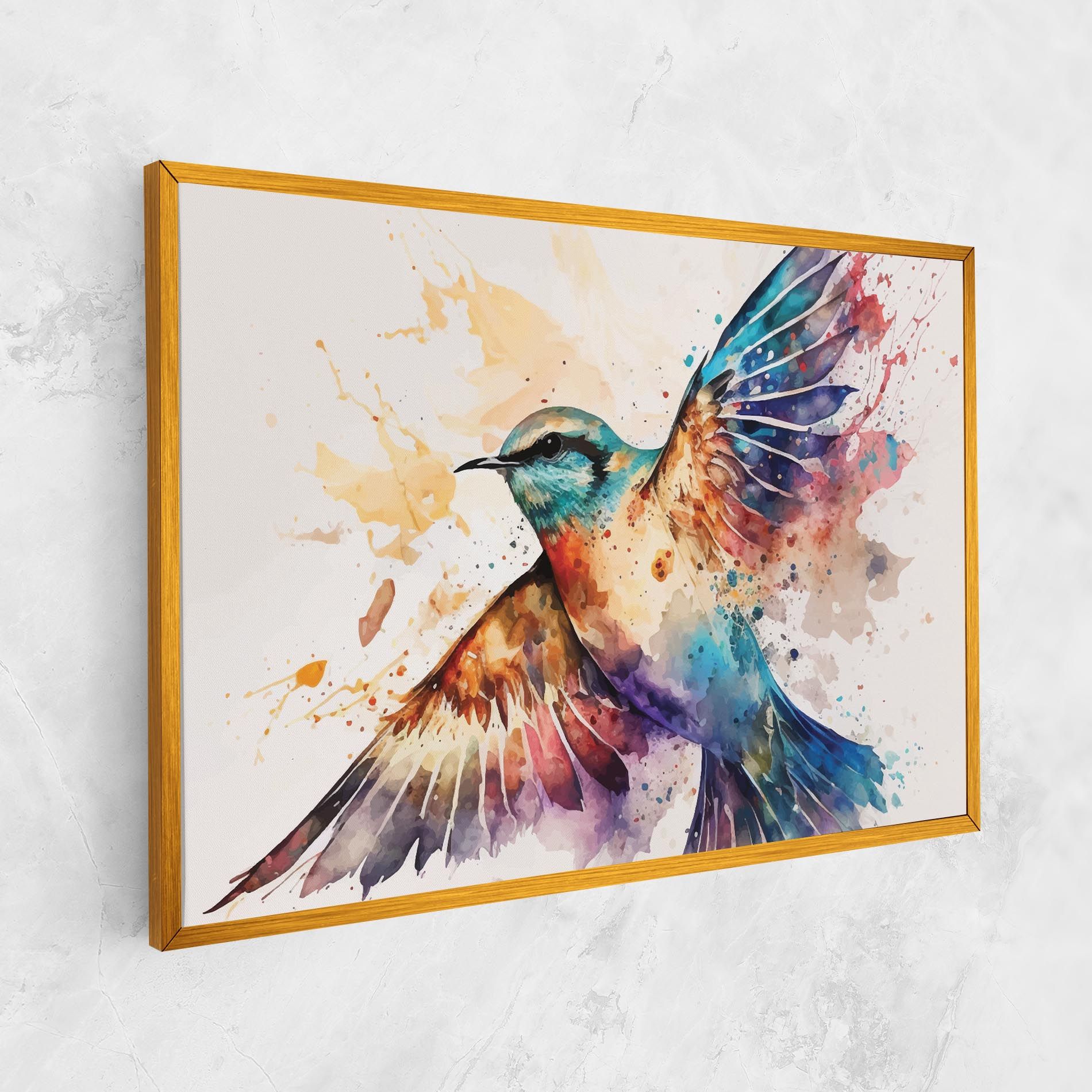 Painted Wings Bird mockup 1