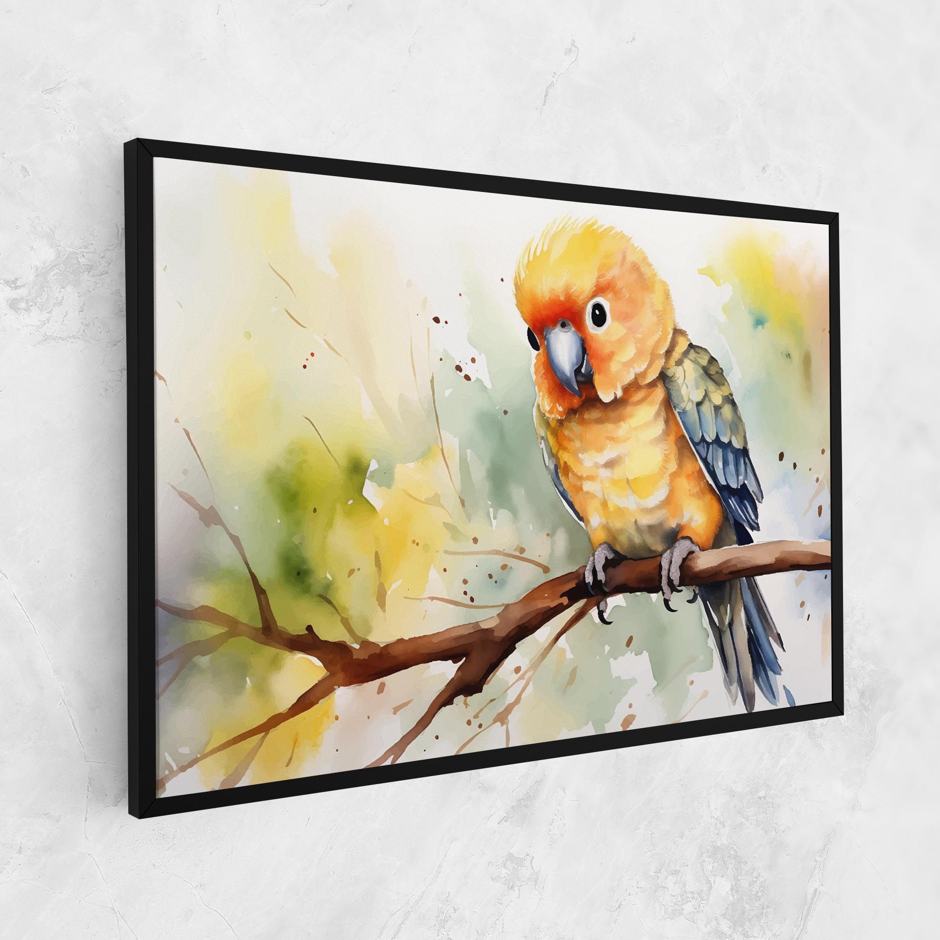 Cute Baby Parrot mockup 1