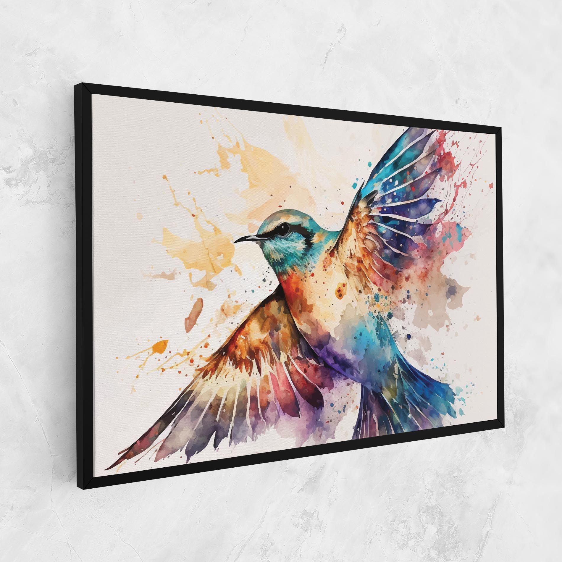 Painted Wings Bird mockup 1