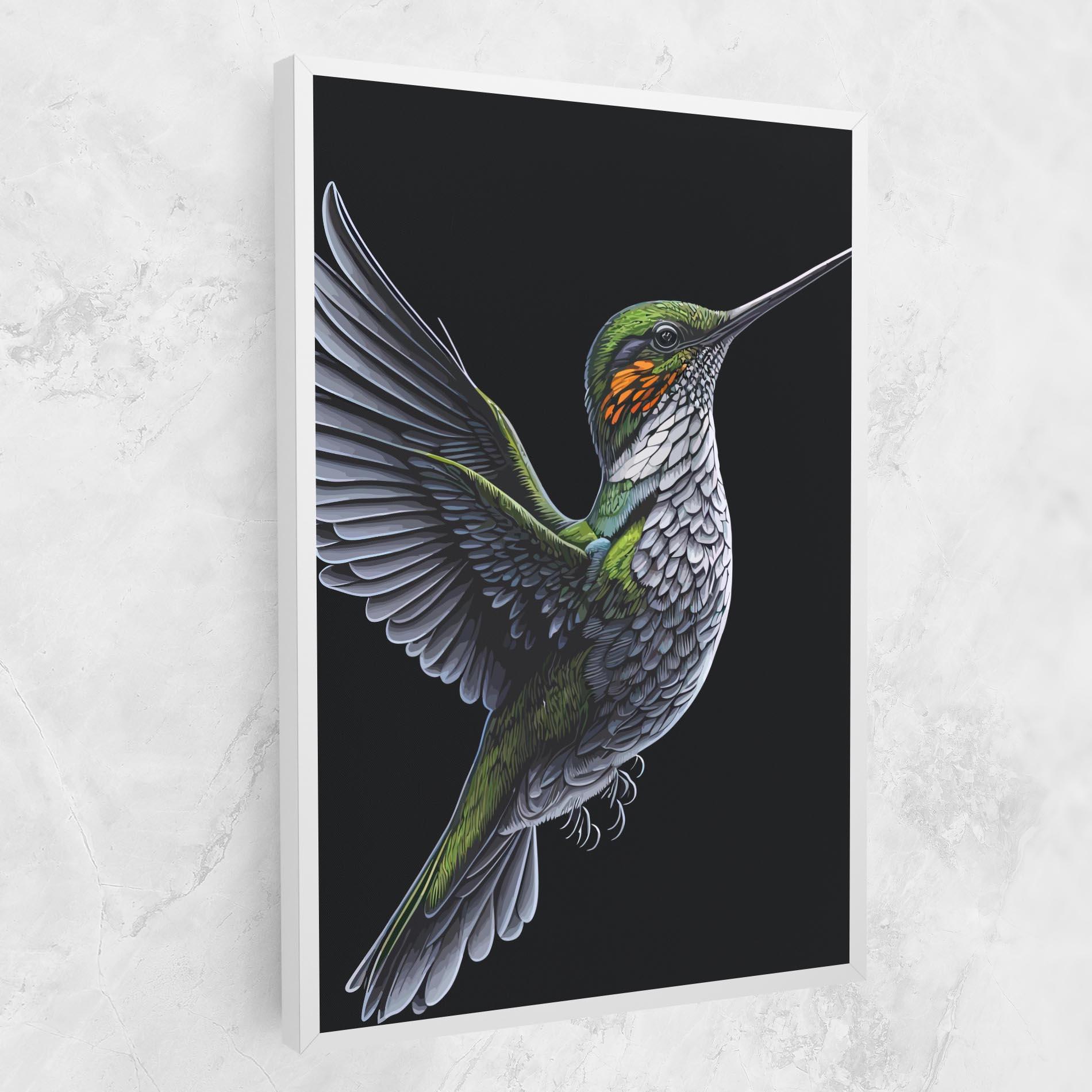 Leinwandbild Hummingbird mockup 1