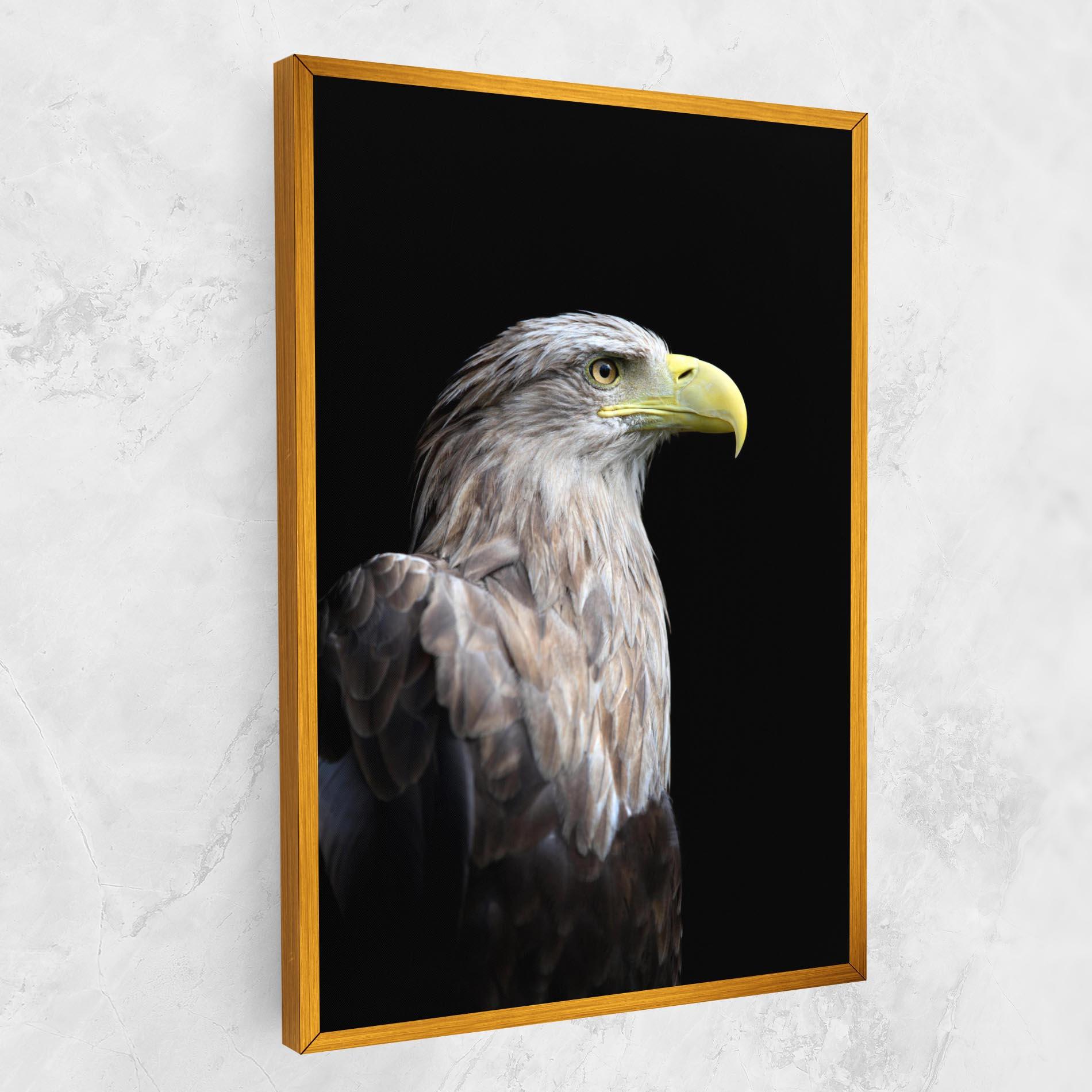 Leinwandbild Close Up Eagle mockup 1