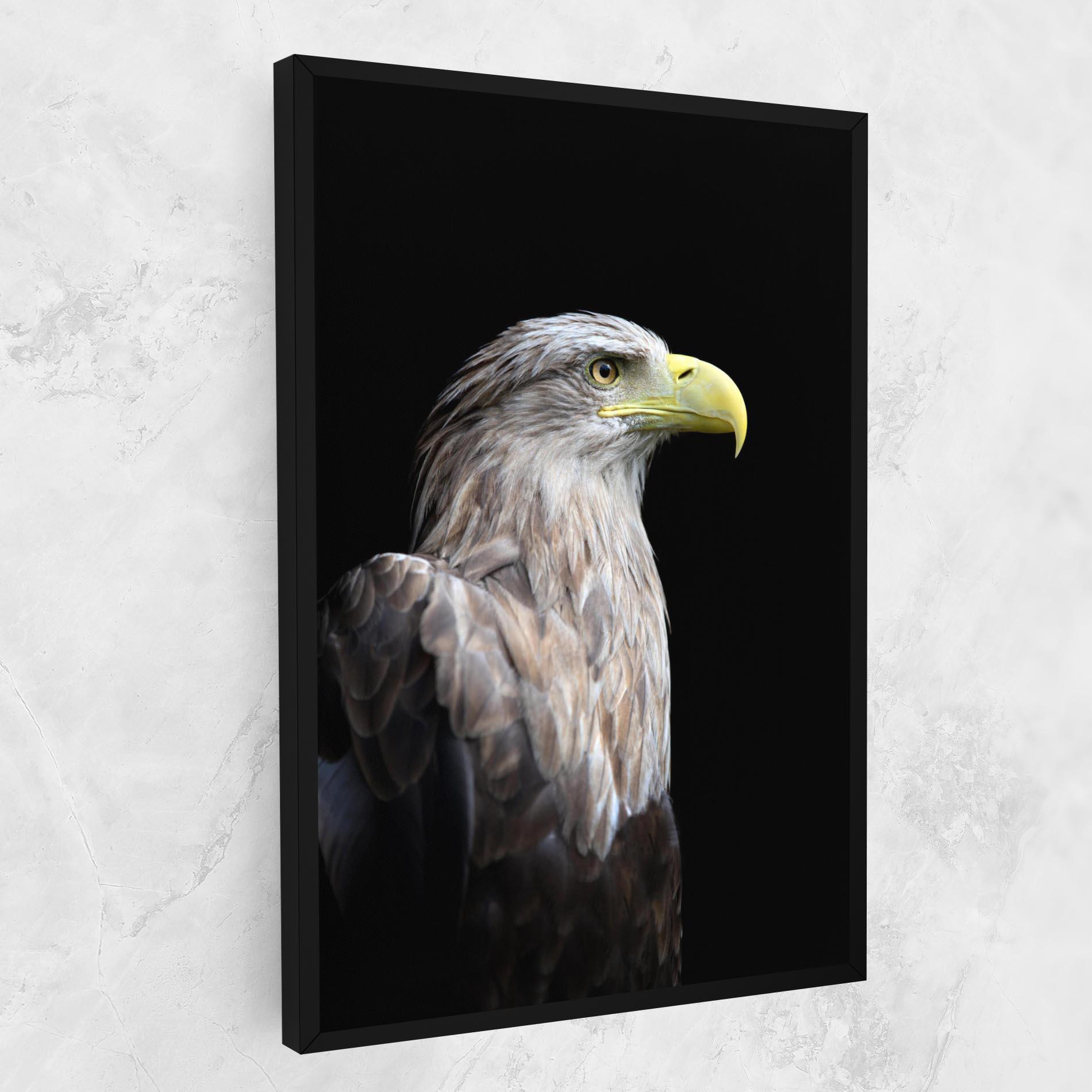 Leinwandbild Close Up Eagle mockup 1