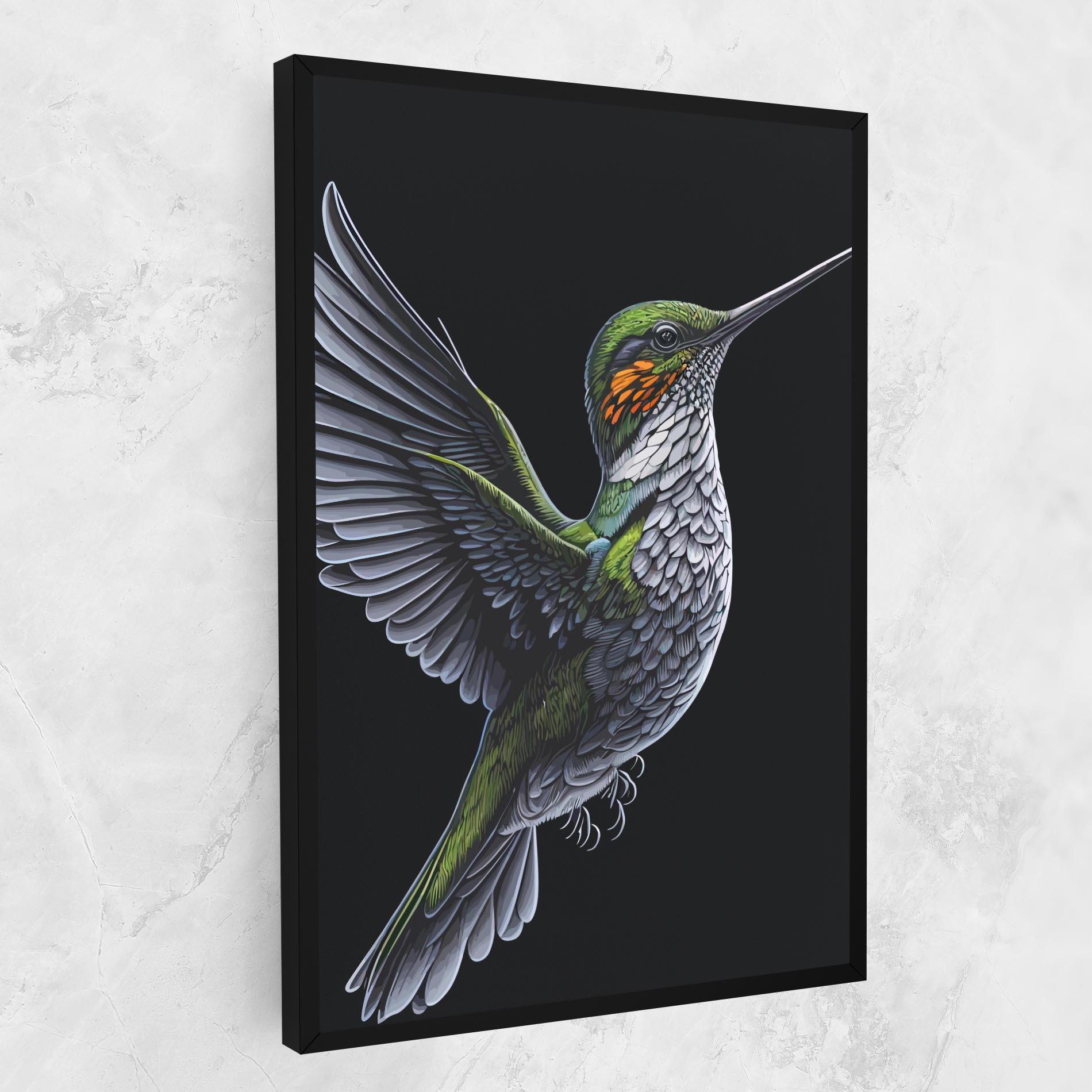 Leinwandbild Hummingbird mockup 1