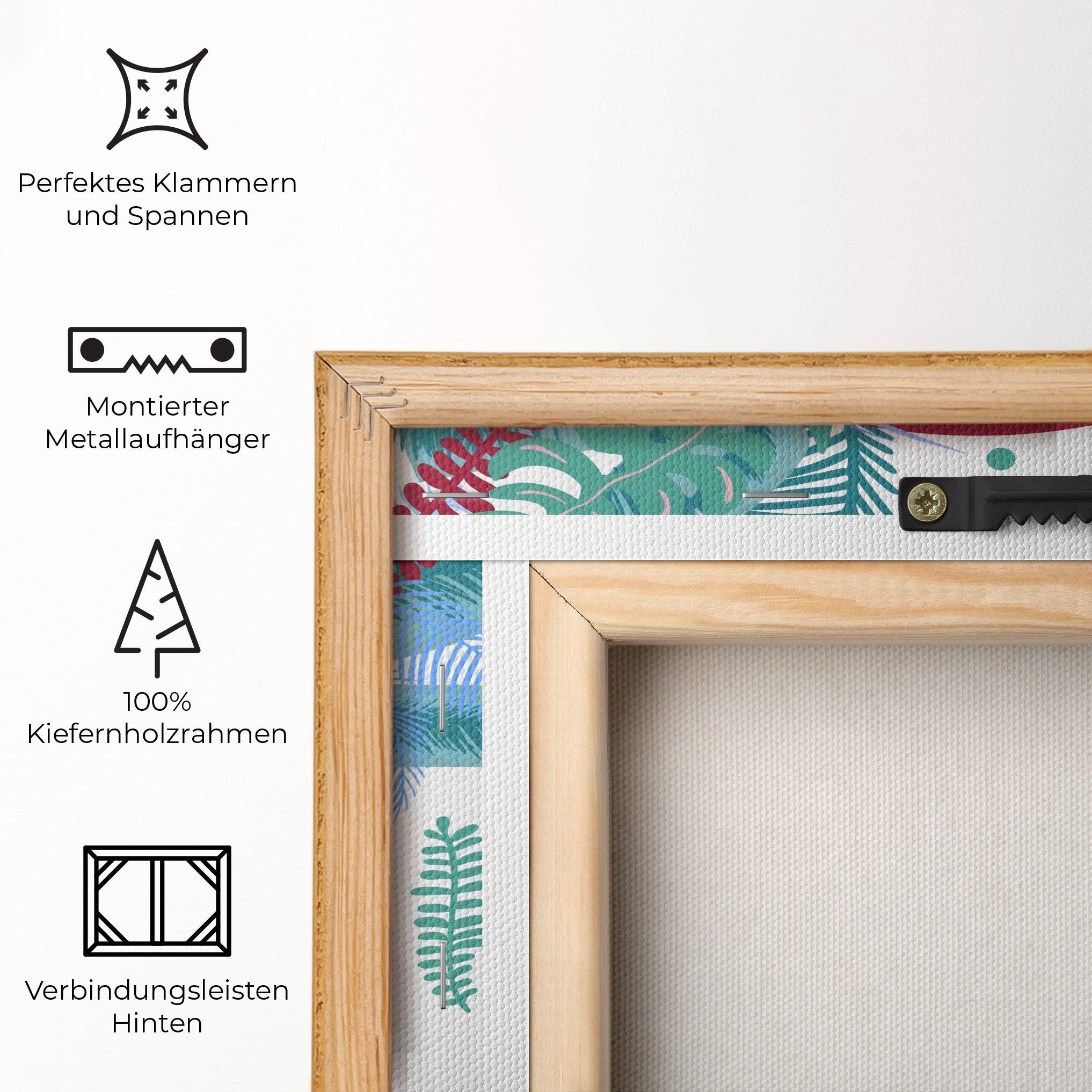 Leinwandbild Bright Bird mockup 5