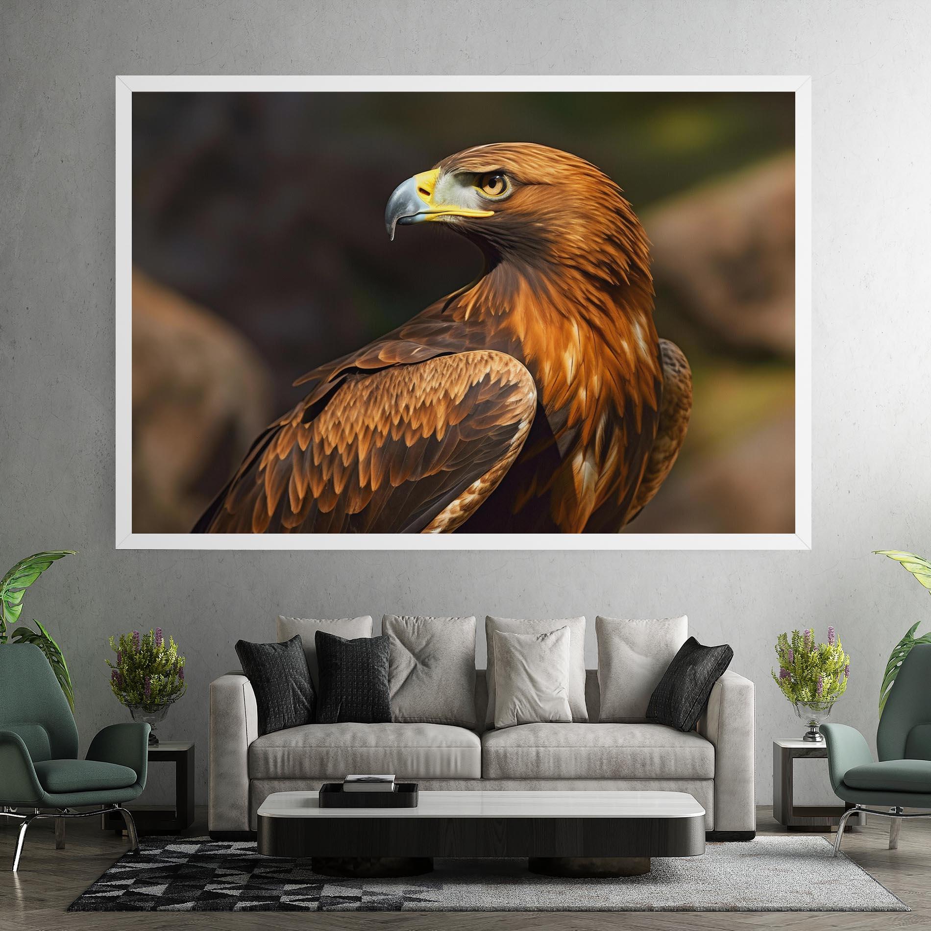 Leinwandbild Brown Eagle mockup 7