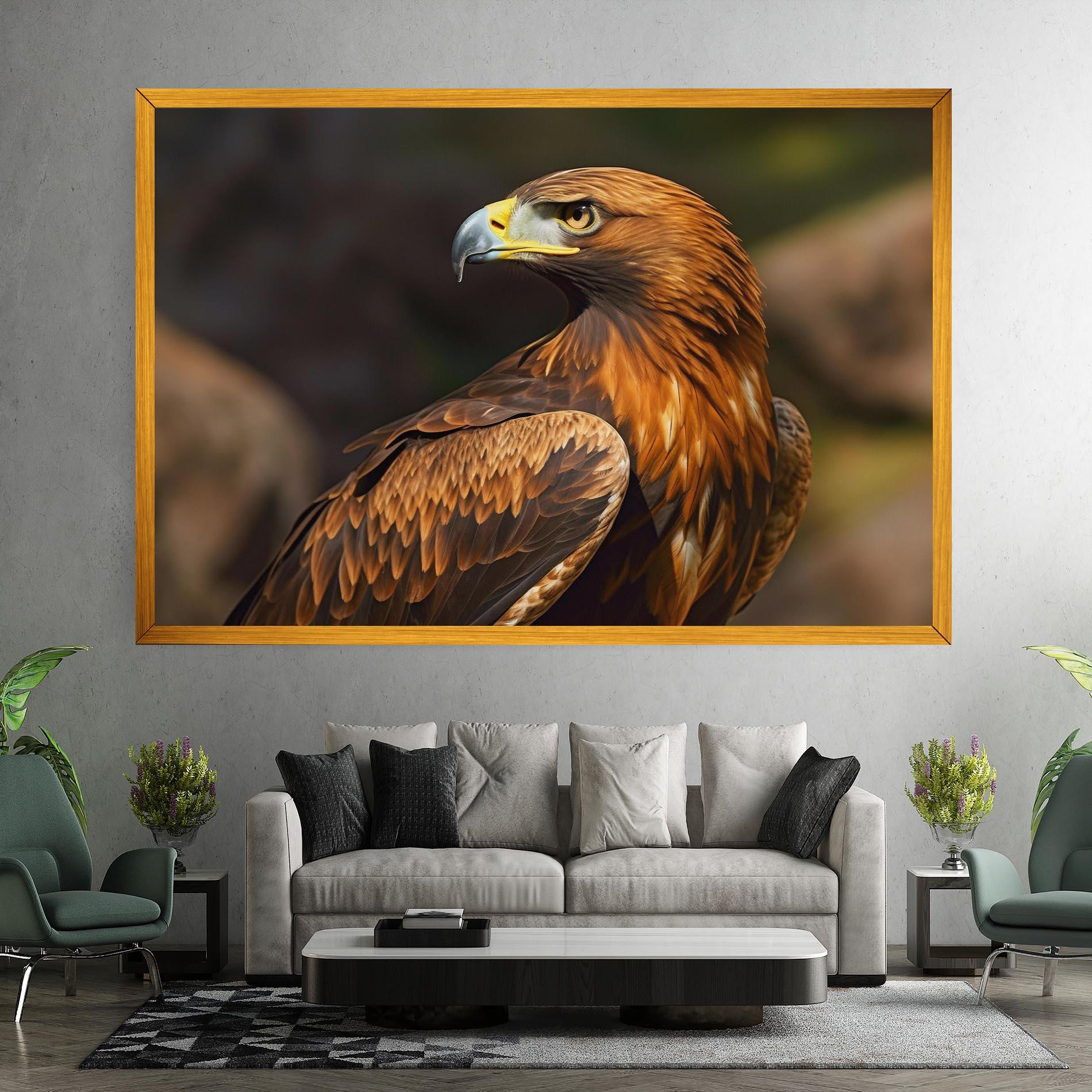 Leinwandbild Brown Eagle mockup 7