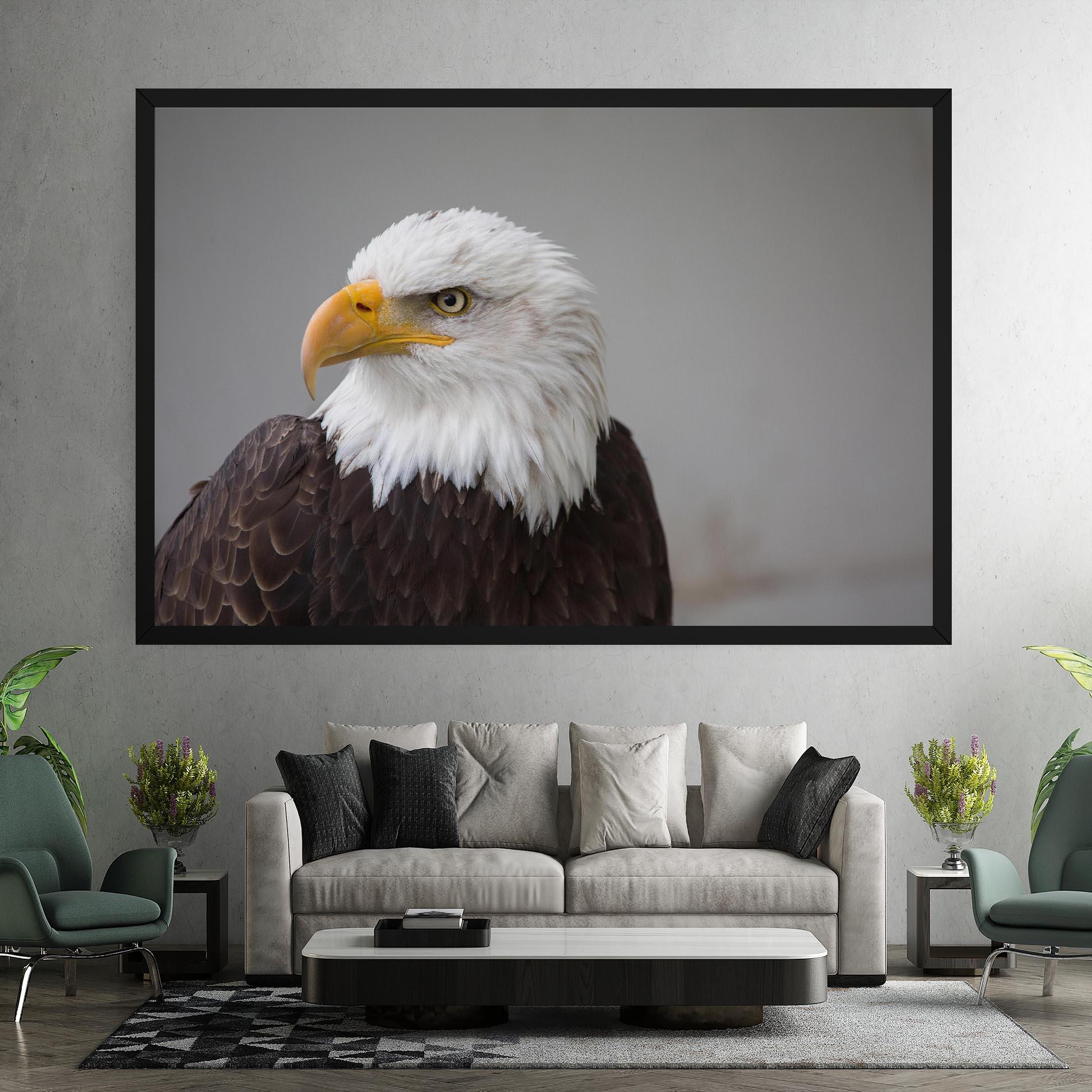 Leinwandbild Beautiful Eagle mockup 7