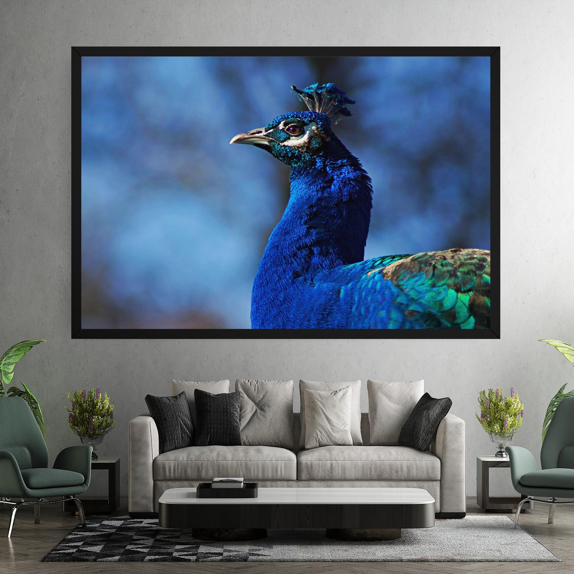 Leinwandbild Blue Bird mockup 7