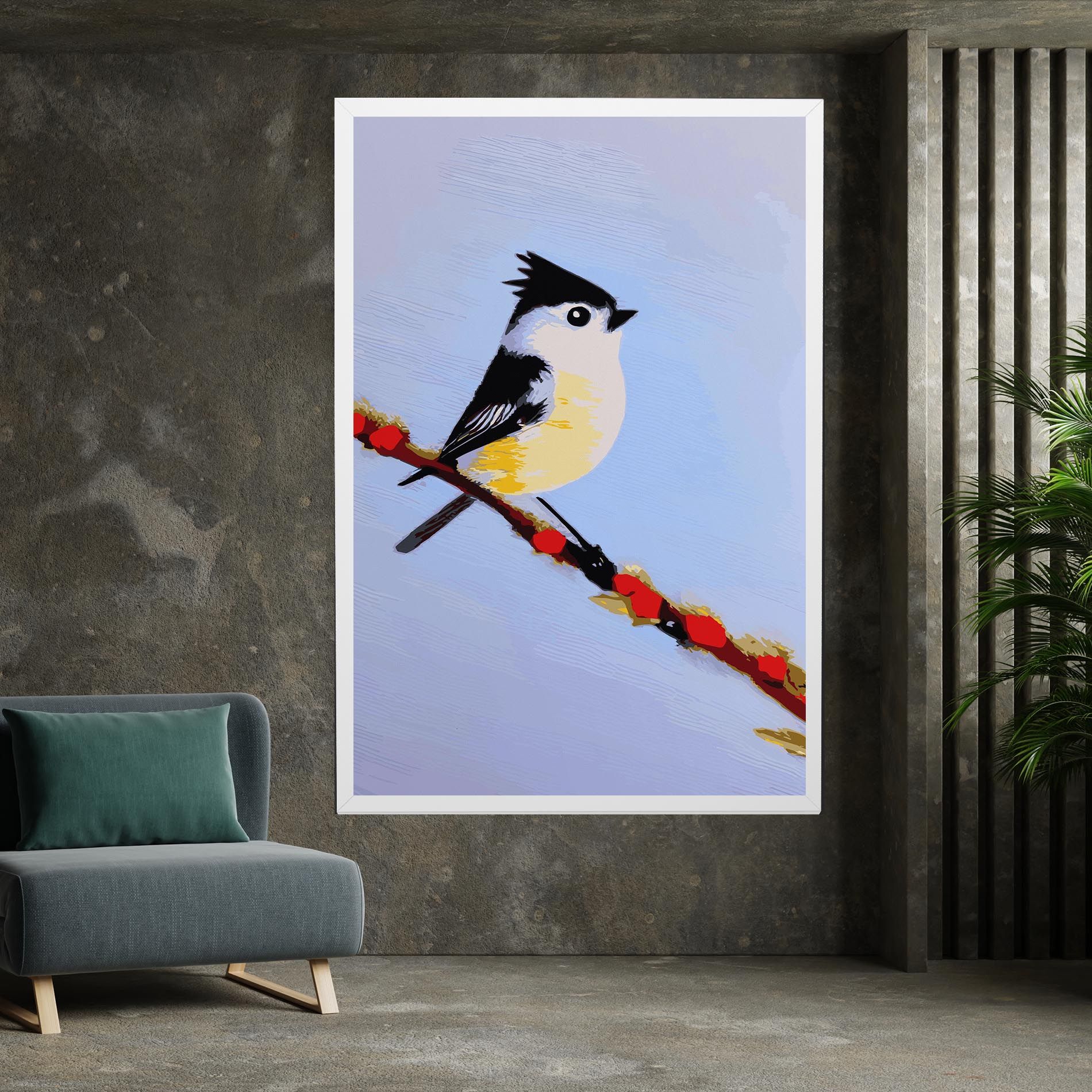 Bird Painting mockup 7