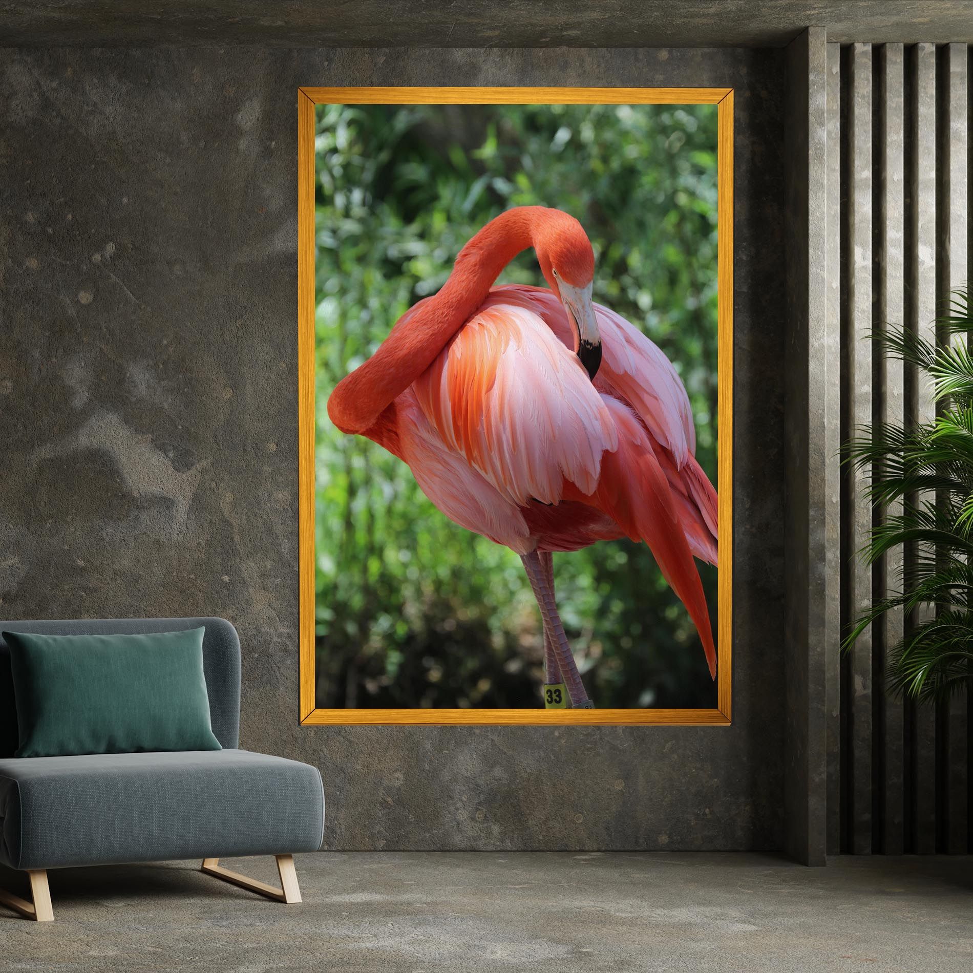 Red Flamingo mockup 7