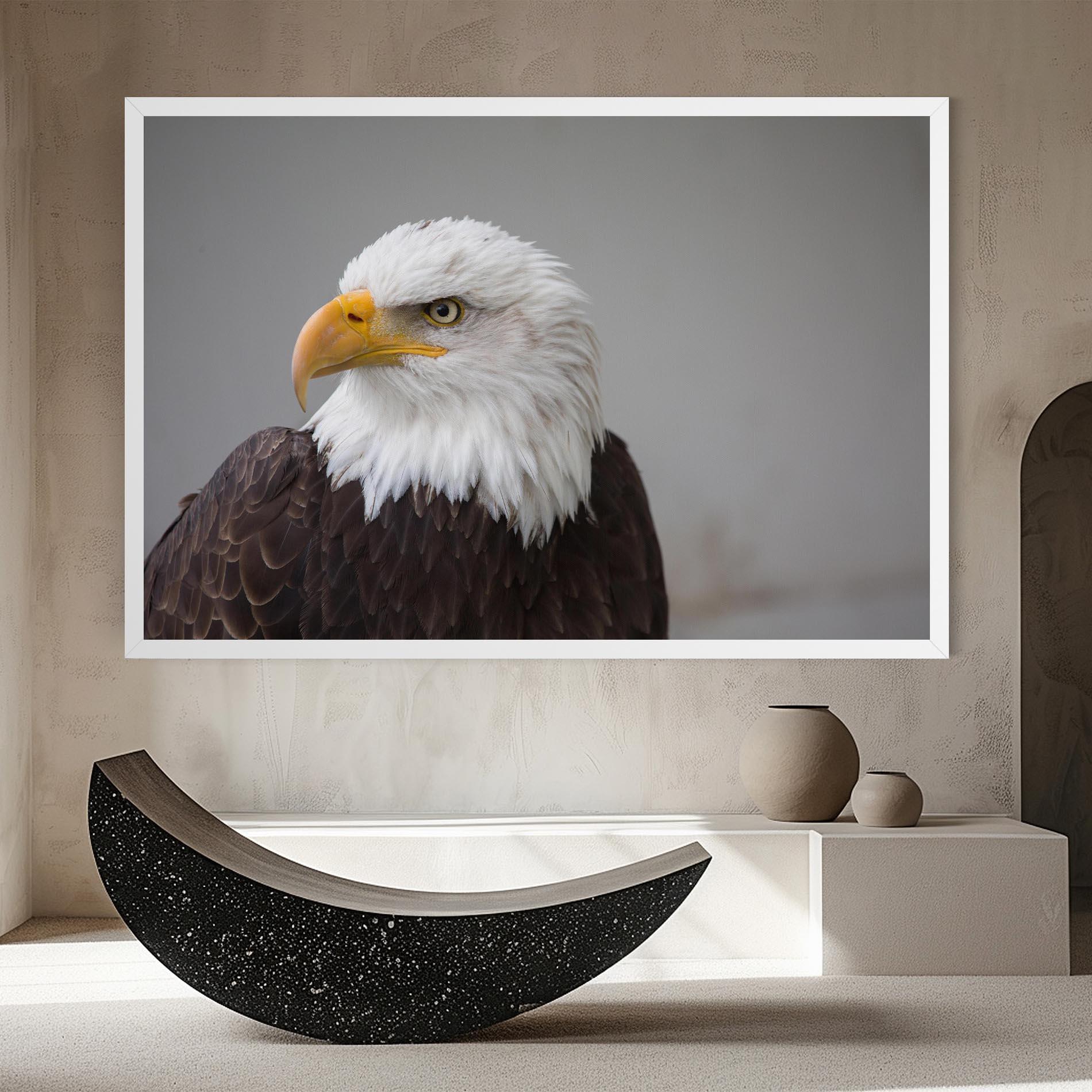 Leinwandbild Beautiful Eagle mockup 8