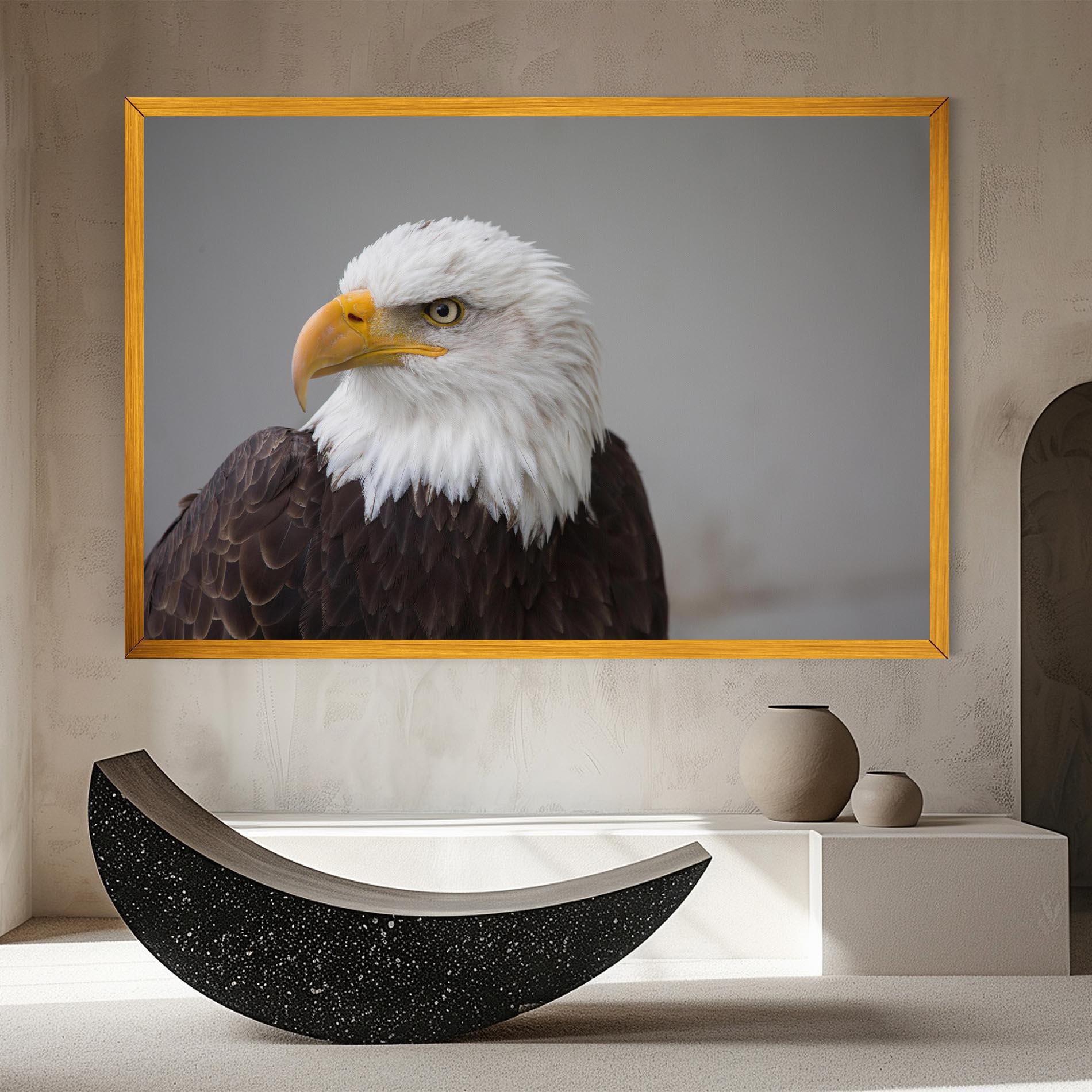 Leinwandbild Beautiful Eagle mockup 8