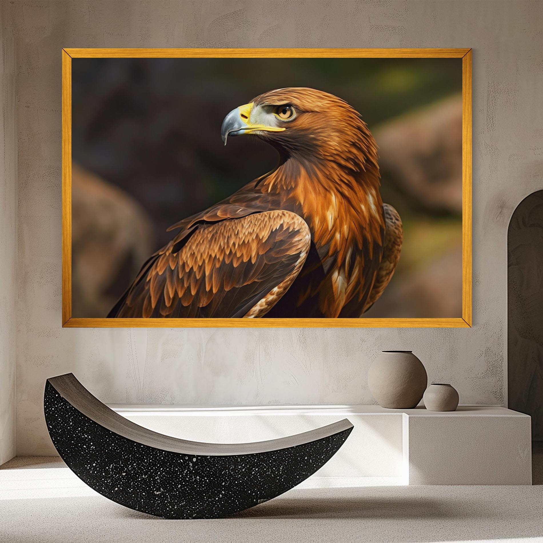 Leinwandbild Brown Eagle mockup 8