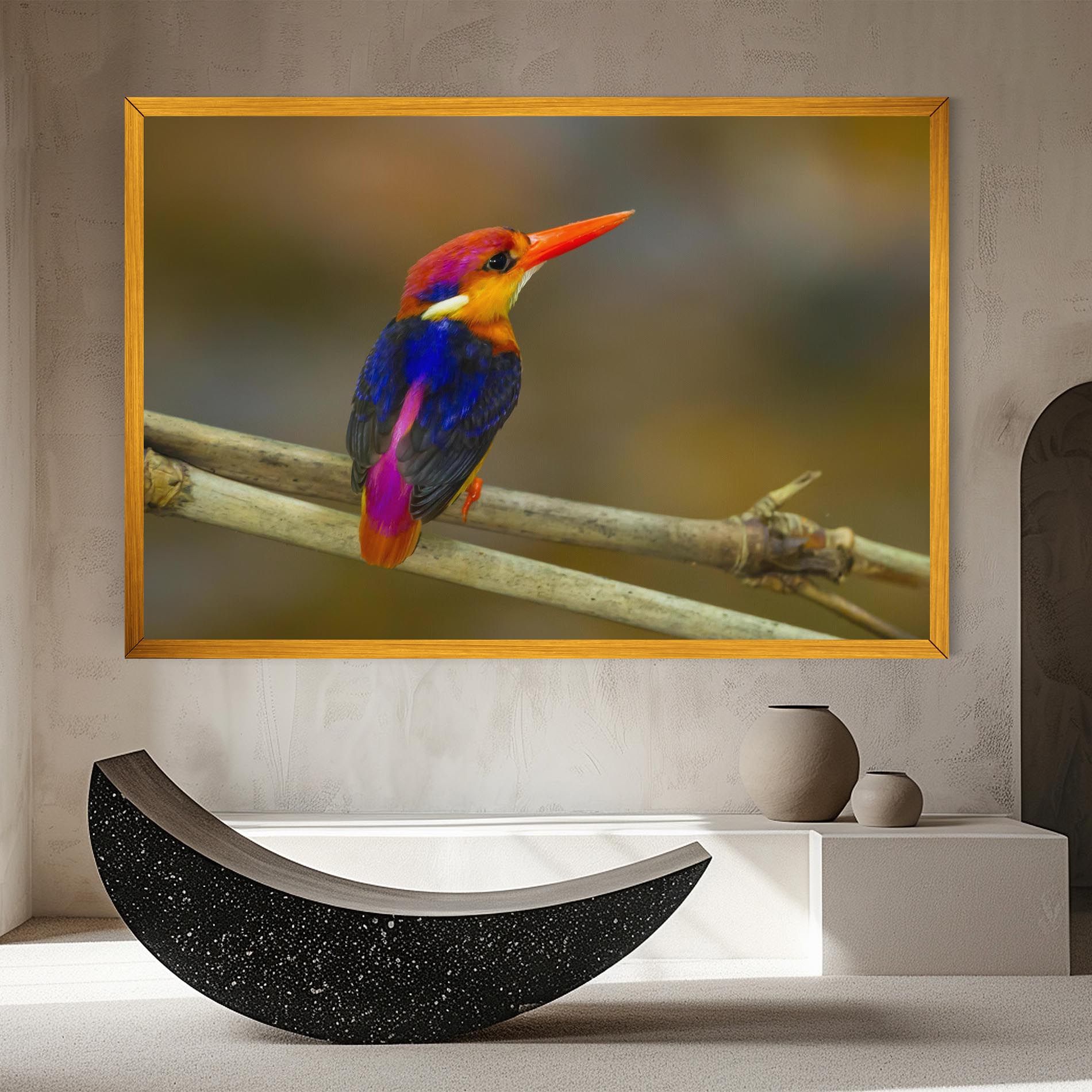 Colorful Bird mockup 8