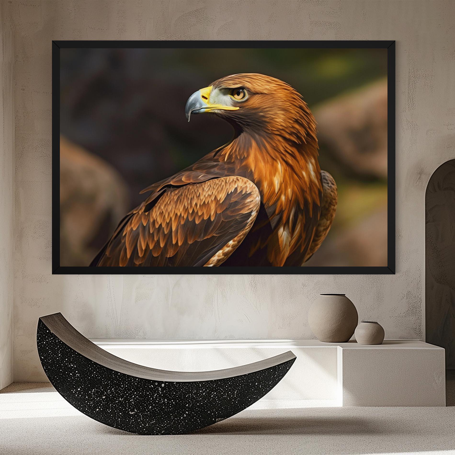 Leinwandbild Brown Eagle mockup 8
