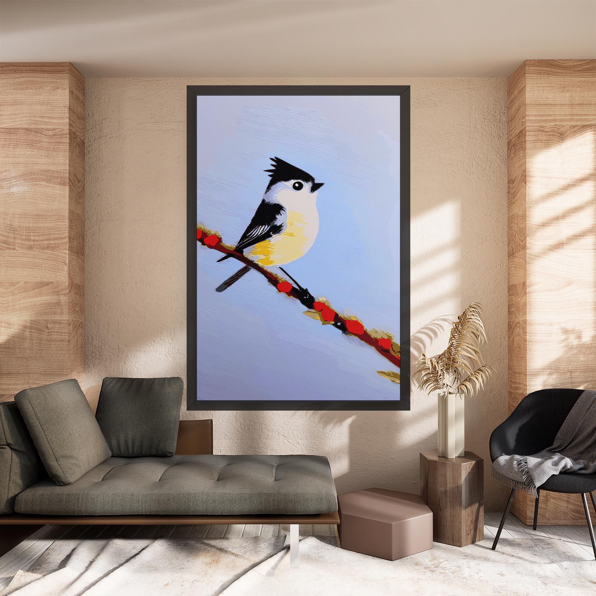 Bird Painting mockup 8