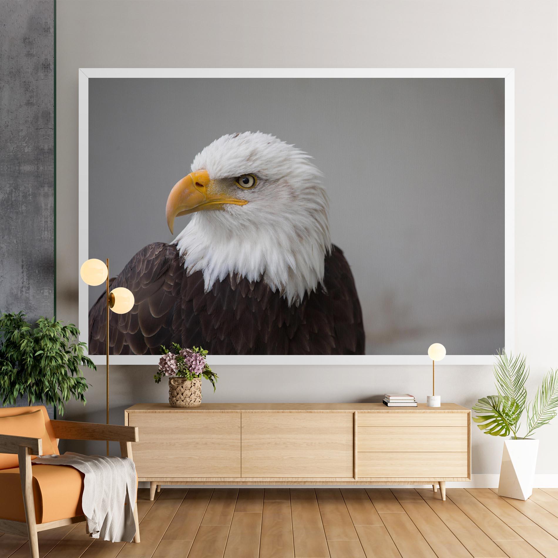 Leinwandbild Beautiful Eagle mockup 9