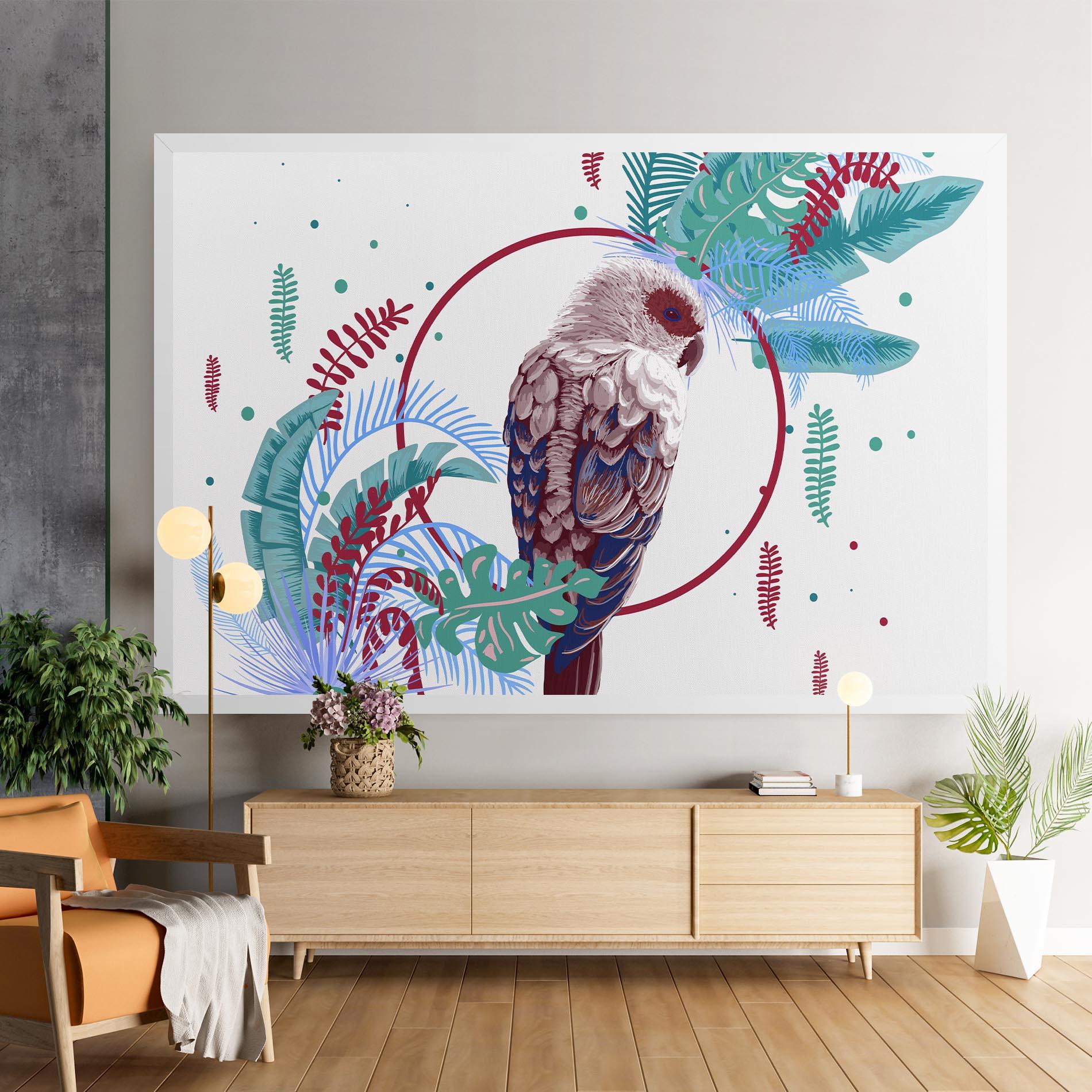 Leinwandbild Bright Bird mockup 9