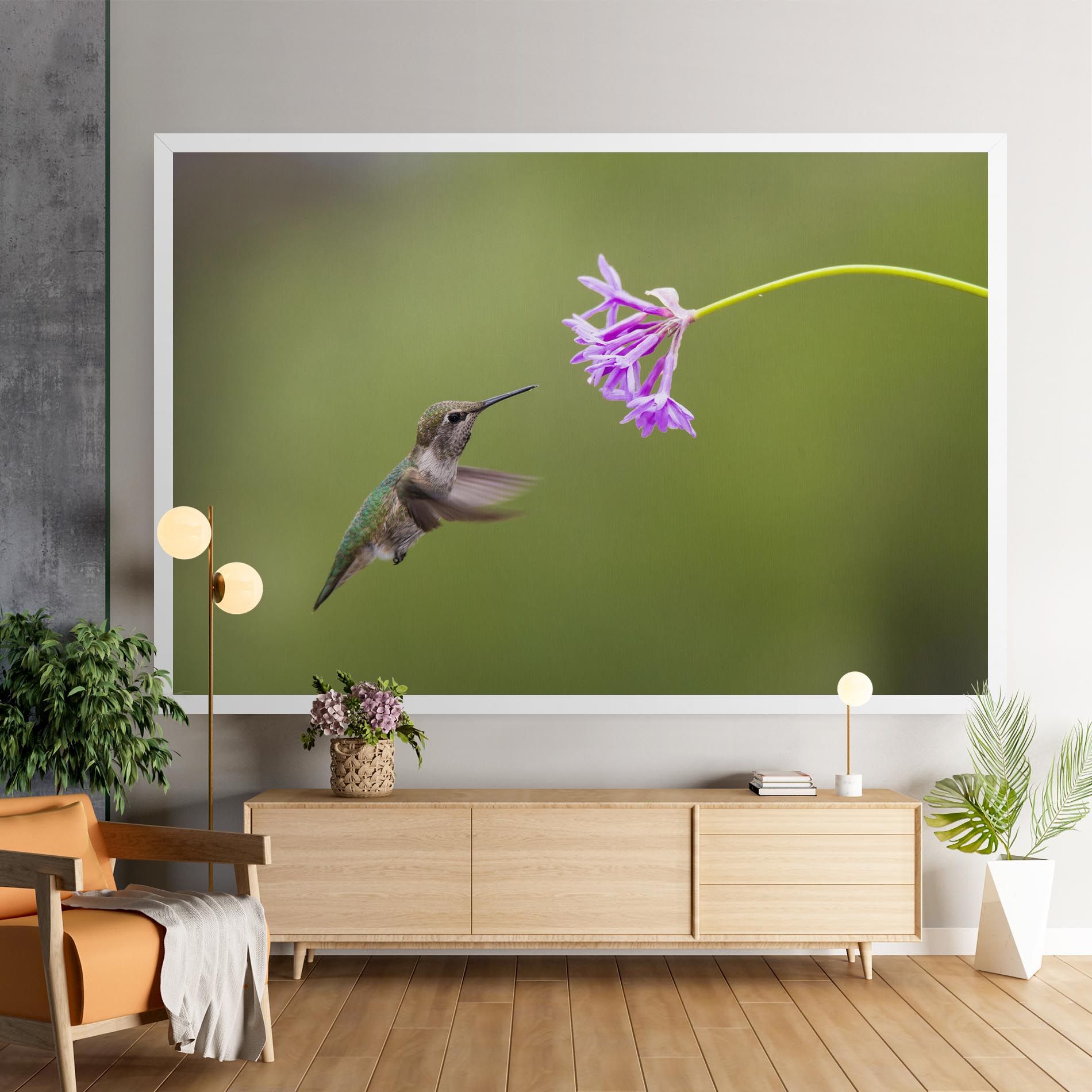 Cute Hummingbird mockup 9