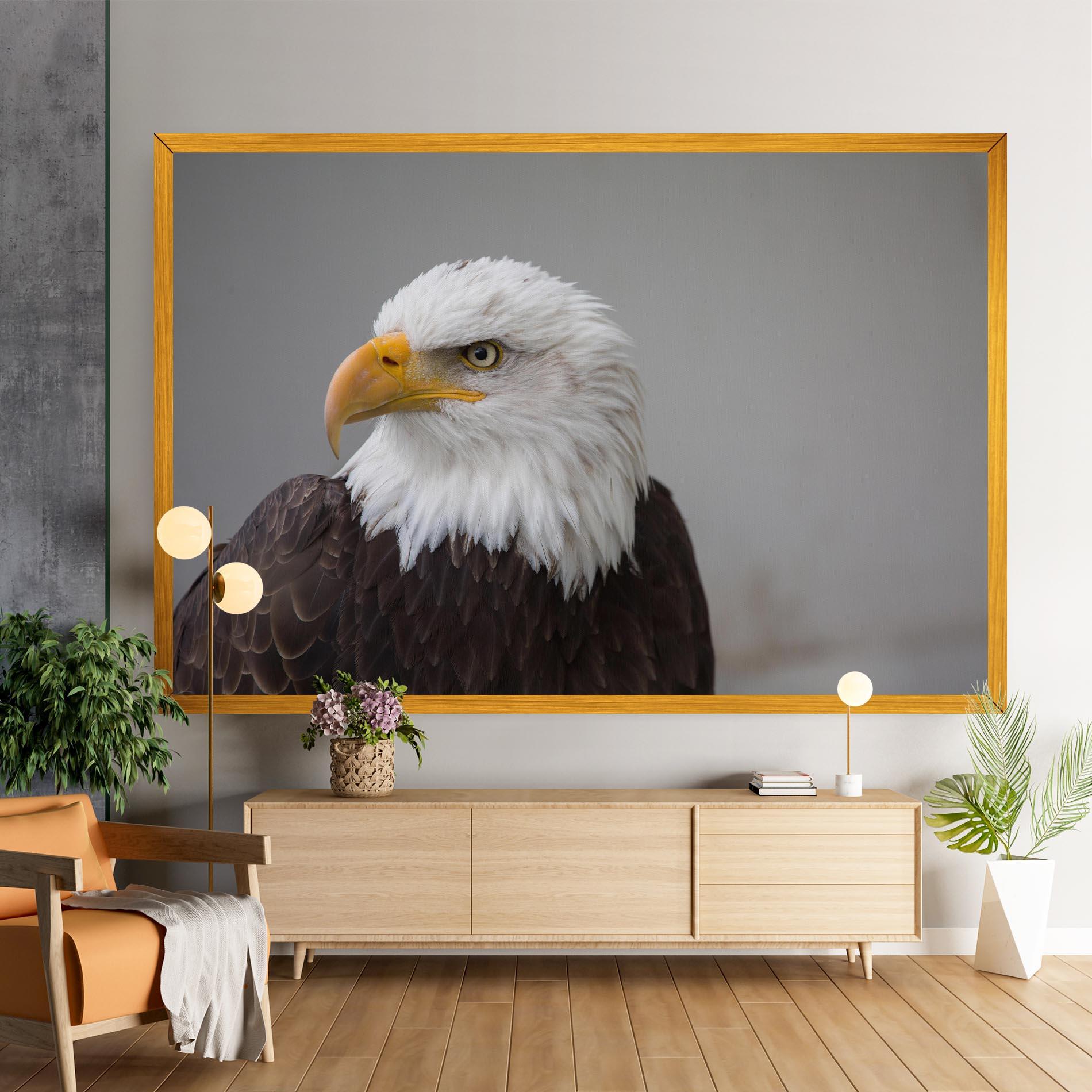 Leinwandbild Beautiful Eagle mockup 9