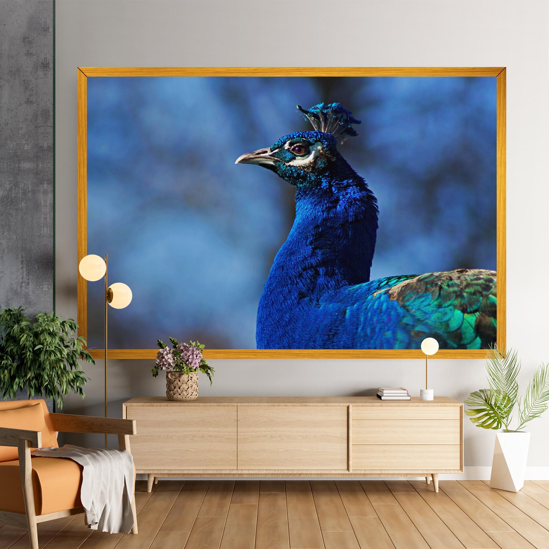 Leinwandbild Blue Bird mockup 9