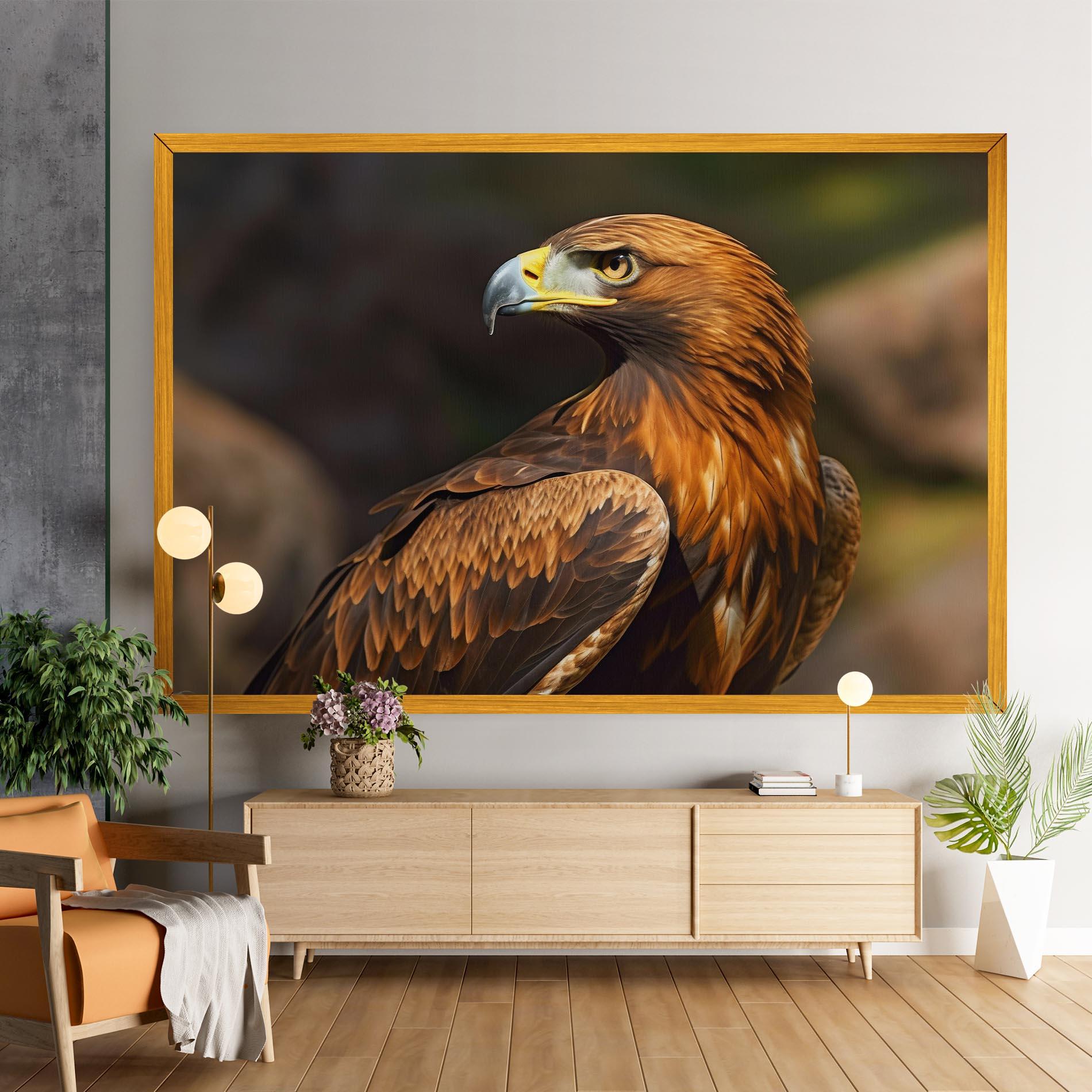 Leinwandbild Brown Eagle mockup 9